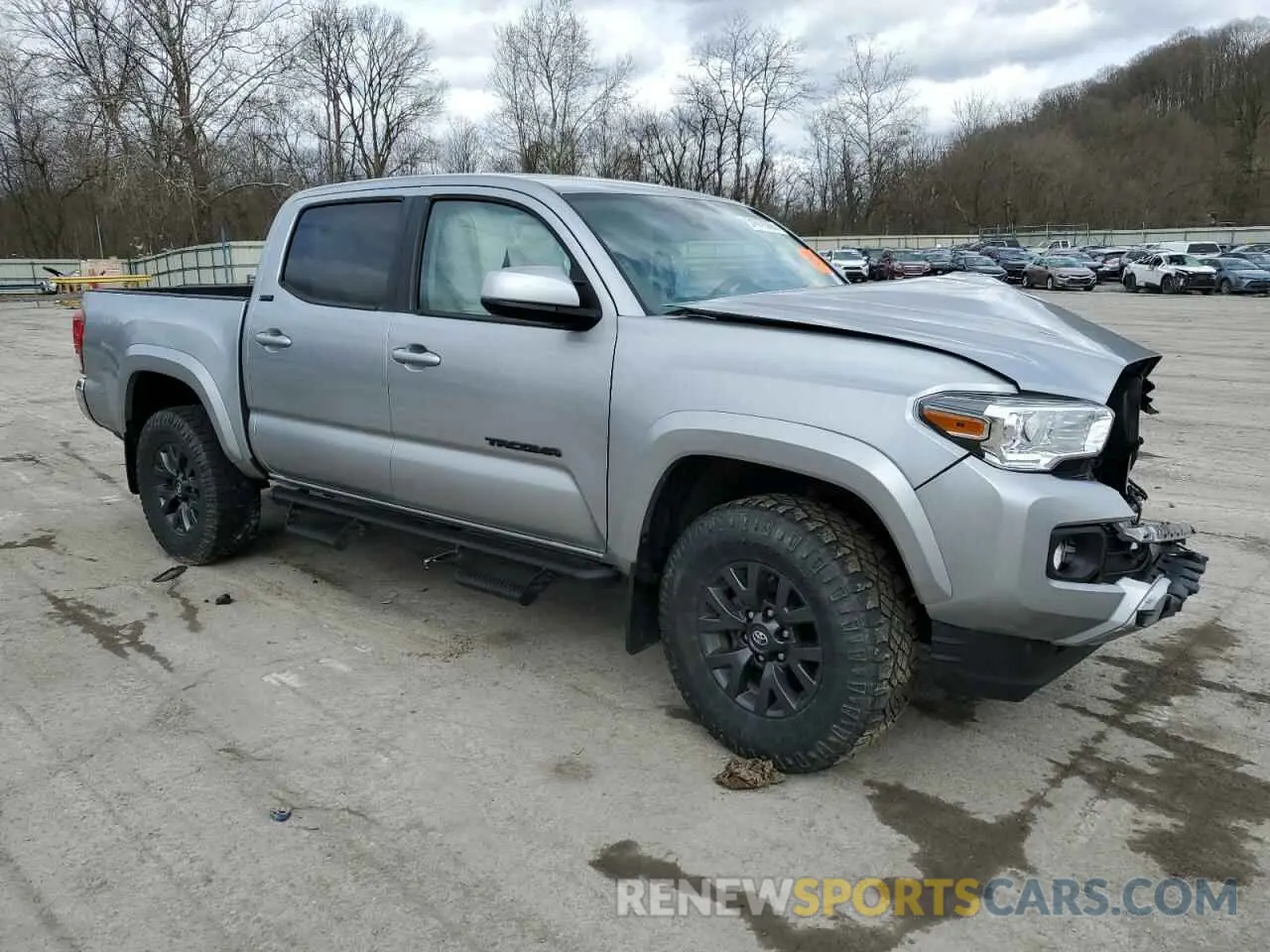 4 fotografías del automóvil dañado 3TMAZ5CN0PM201788 TOYOTA TACOMA 2023