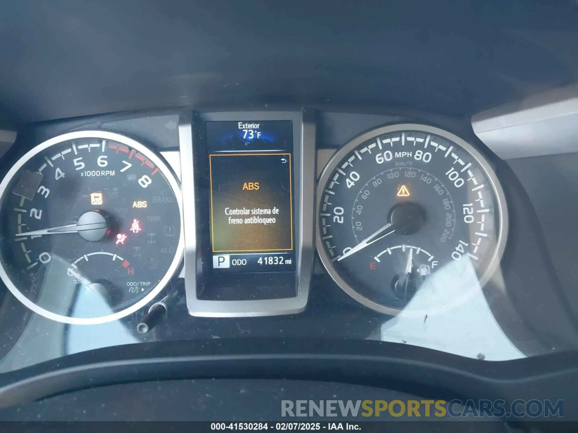 7 fotografías del automóvil dañado 3TMAZ5CN0PM214752 TOYOTA TACOMA 2023