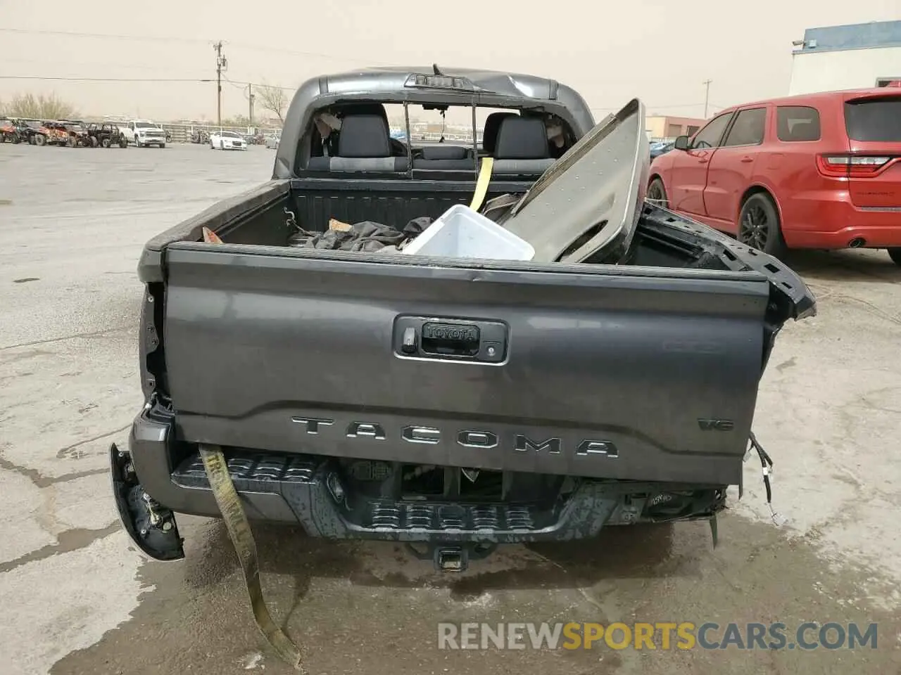 6 fotografías del automóvil dañado 3TMAZ5CN1PM197668 TOYOTA TACOMA 2023