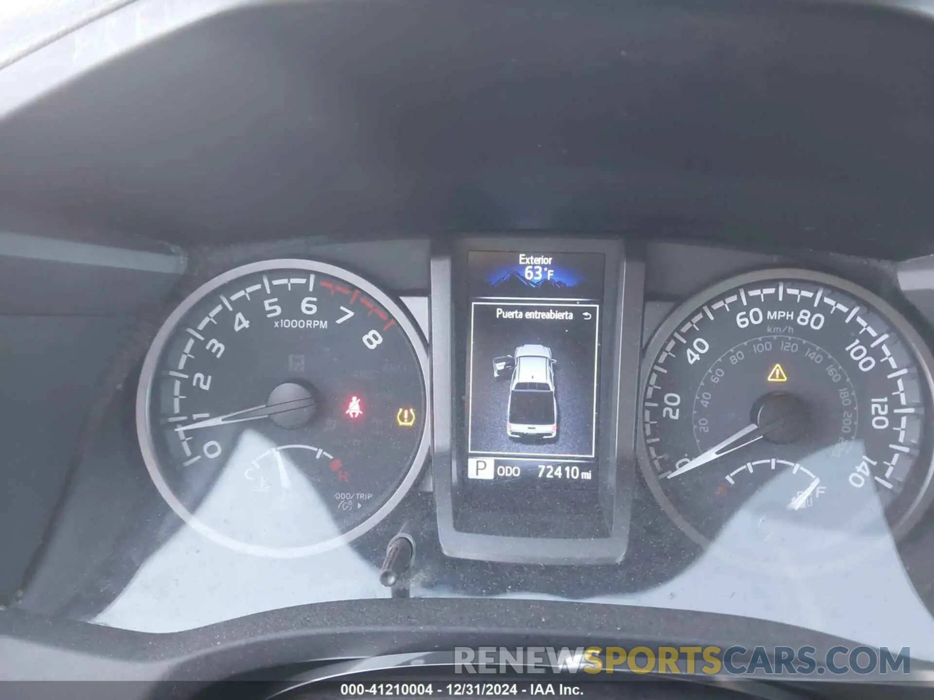 7 fotografías del automóvil dañado 3TMAZ5CN1PM204201 TOYOTA TACOMA 2023
