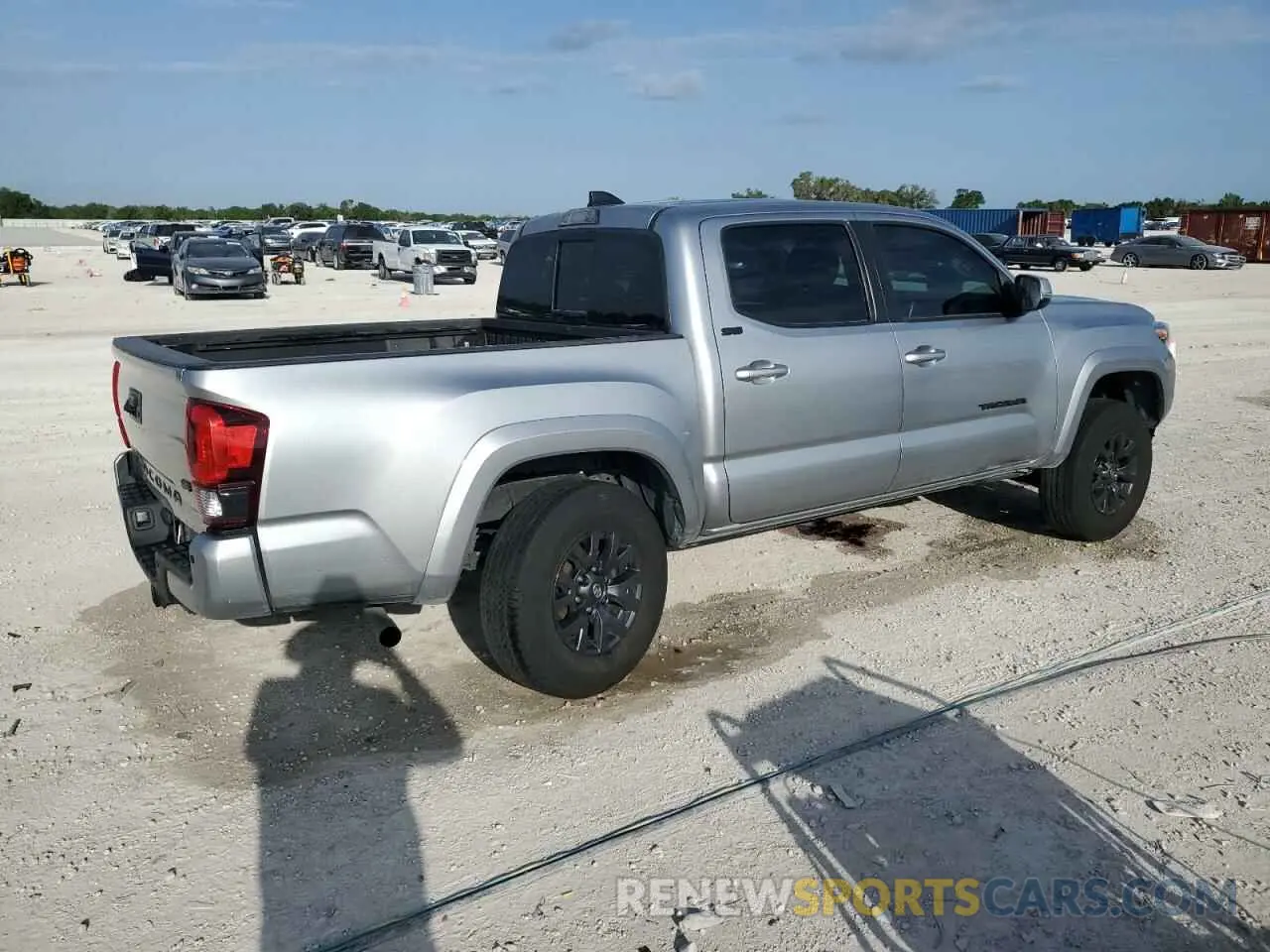 3 fotografías del automóvil dañado 3TMAZ5CN1PM205932 TOYOTA TACOMA 2023