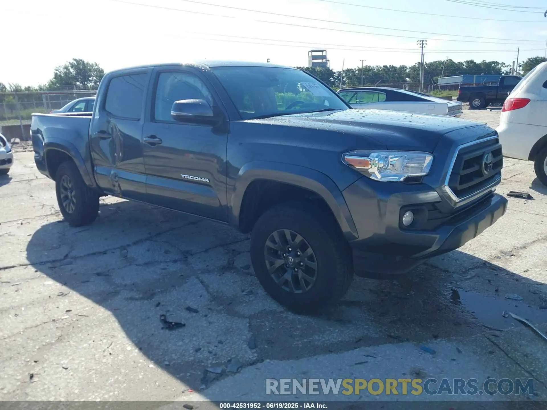 1 fotografías del automóvil dañado 3TMAZ5CN1PM213299 TOYOTA TACOMA 2023