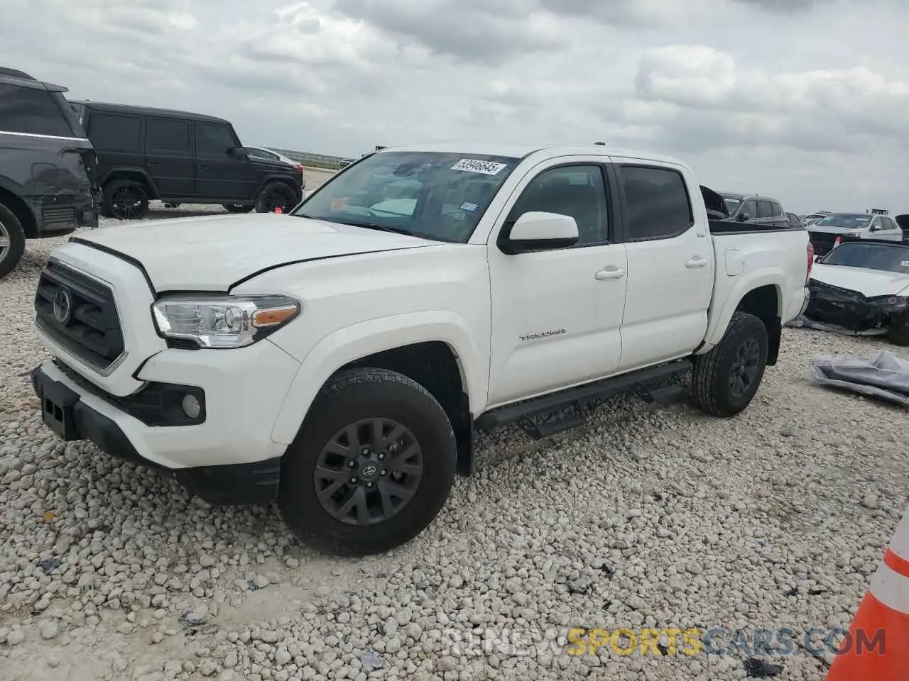 1 fotografías del automóvil dañado 3TMAZ5CN2PM209813 TOYOTA TACOMA 2023