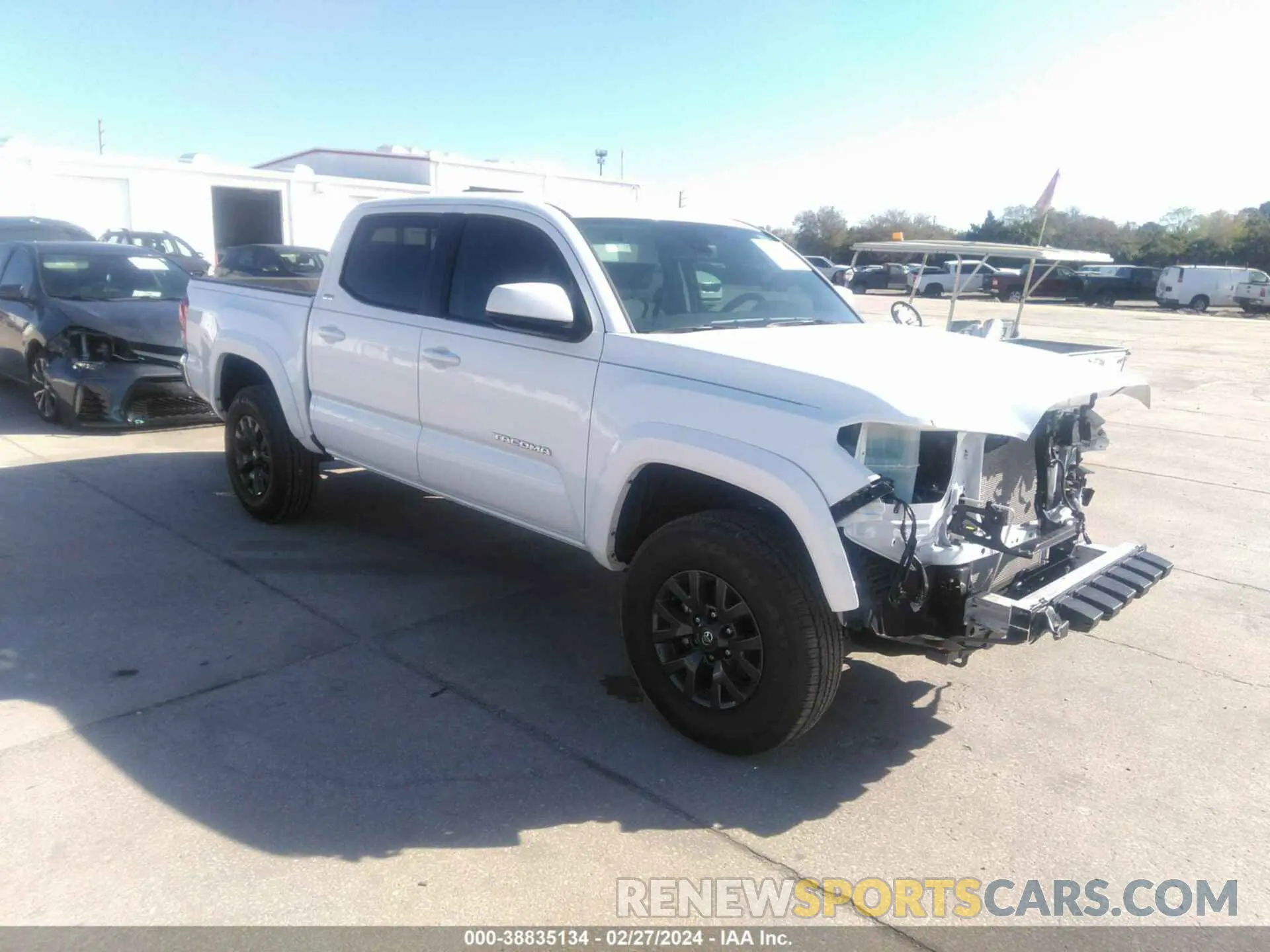 1 fotografías del automóvil dañado 3TMAZ5CN2PM210766 TOYOTA TACOMA 2023