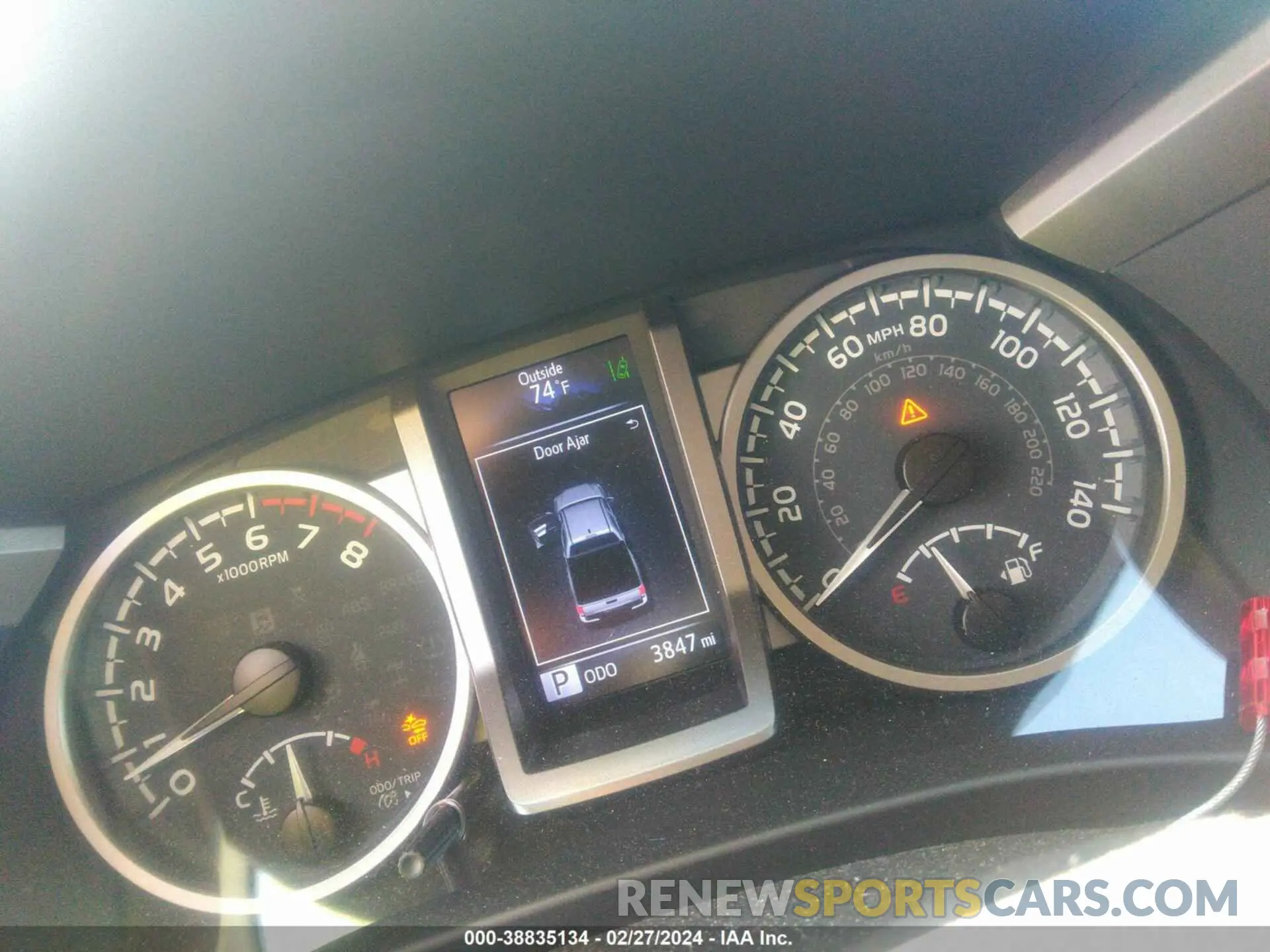 7 fotografías del automóvil dañado 3TMAZ5CN2PM210766 TOYOTA TACOMA 2023