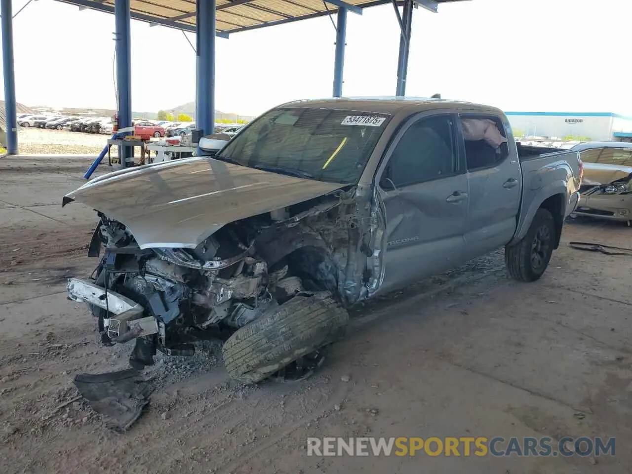 1 fotografías del automóvil dañado 3TMAZ5CN3PM207987 TOYOTA TACOMA 2023