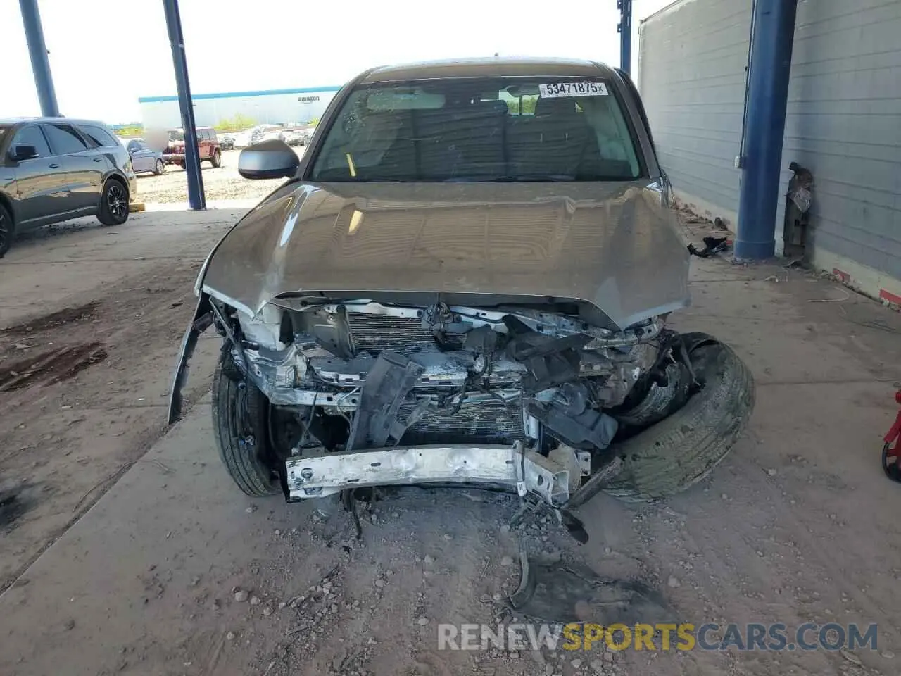 5 fotografías del automóvil dañado 3TMAZ5CN3PM207987 TOYOTA TACOMA 2023