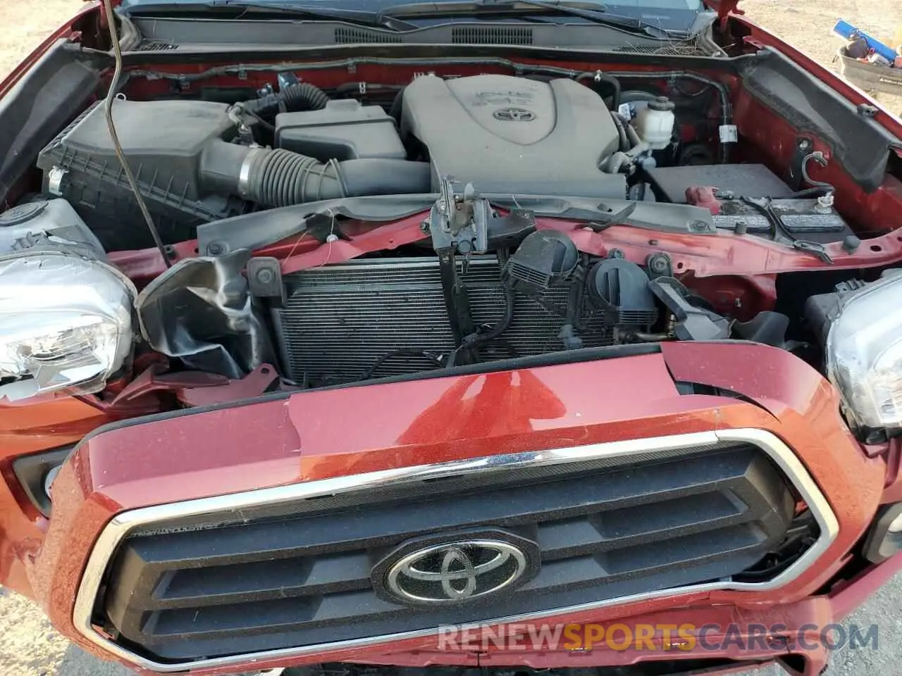 11 fotografías del automóvil dañado 3TMAZ5CN3PM209979 TOYOTA TACOMA 2023