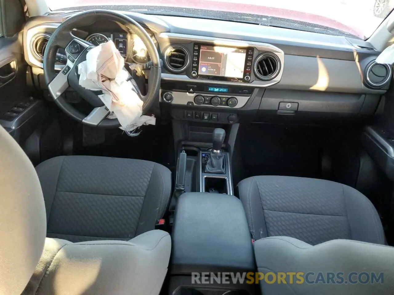 8 fotografías del automóvil dañado 3TMAZ5CN3PM209979 TOYOTA TACOMA 2023
