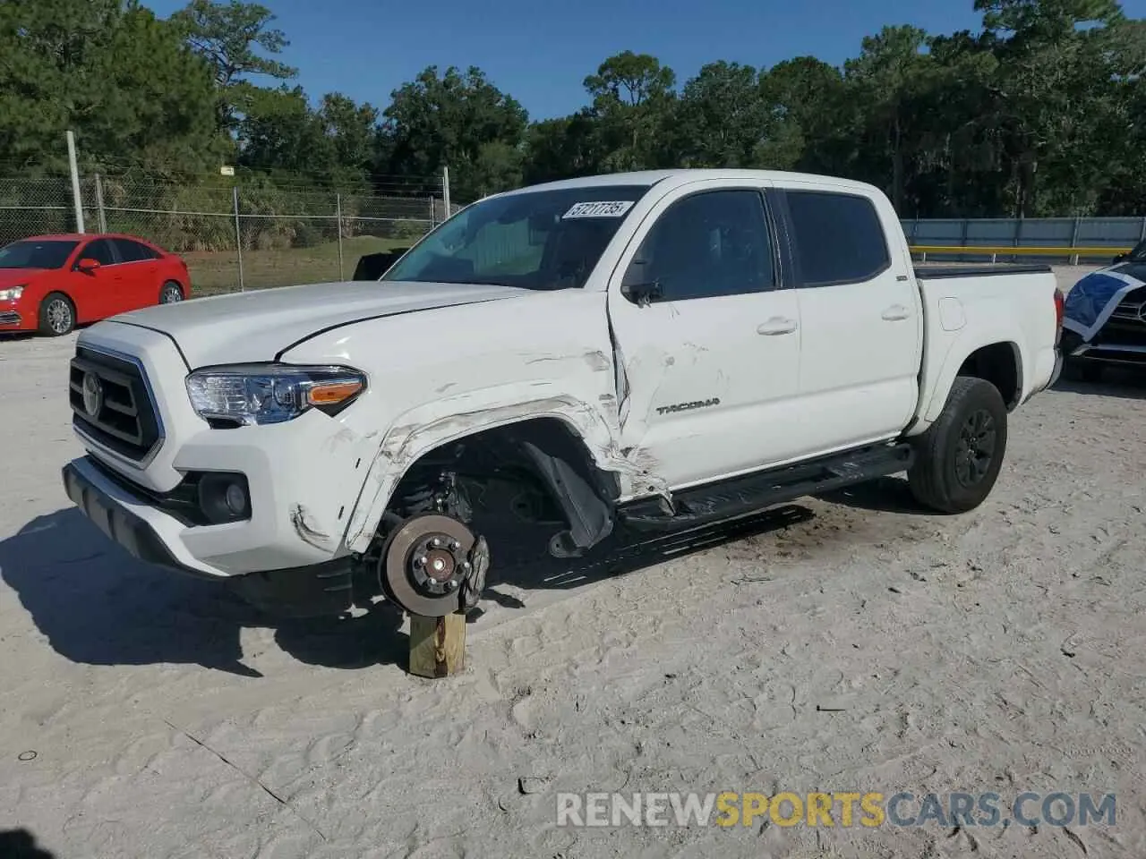 1 fotografías del automóvil dañado 3TMAZ5CN3PM212056 TOYOTA TACOMA 2023