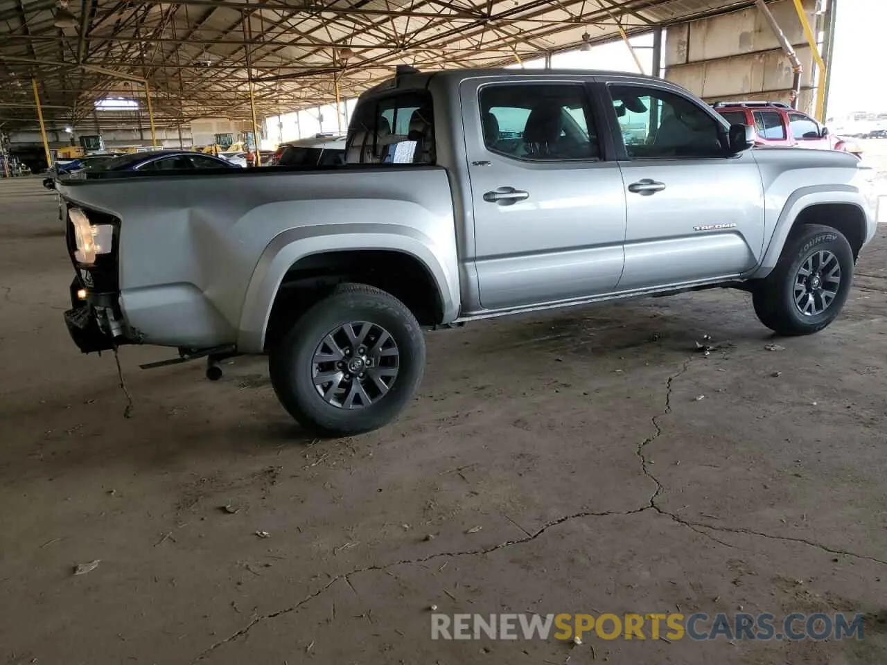 3 fotografías del automóvil dañado 3TMAZ5CN4PM202622 TOYOTA TACOMA 2023