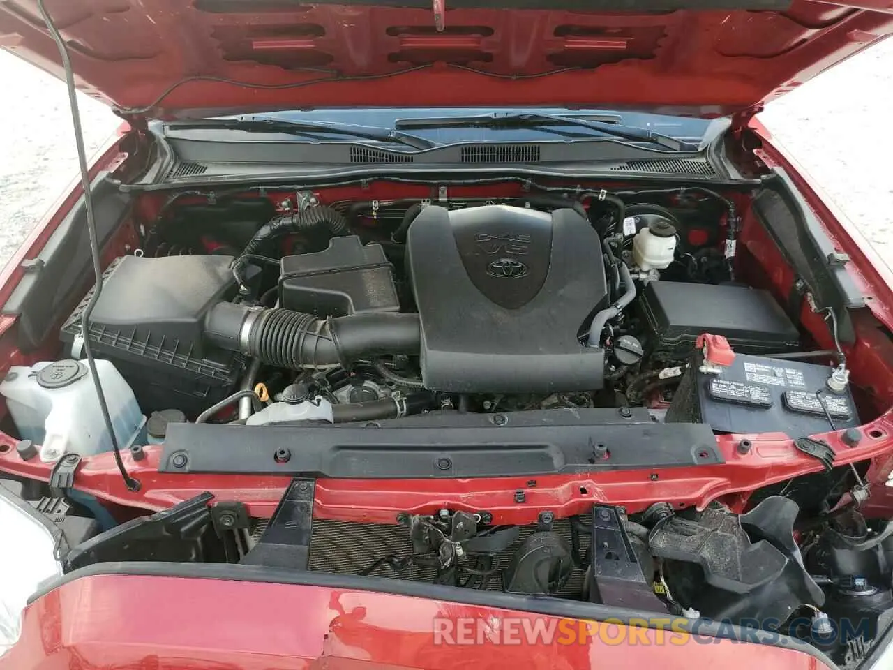 11 fotografías del automóvil dañado 3TMAZ5CN4PM204919 TOYOTA TACOMA 2023