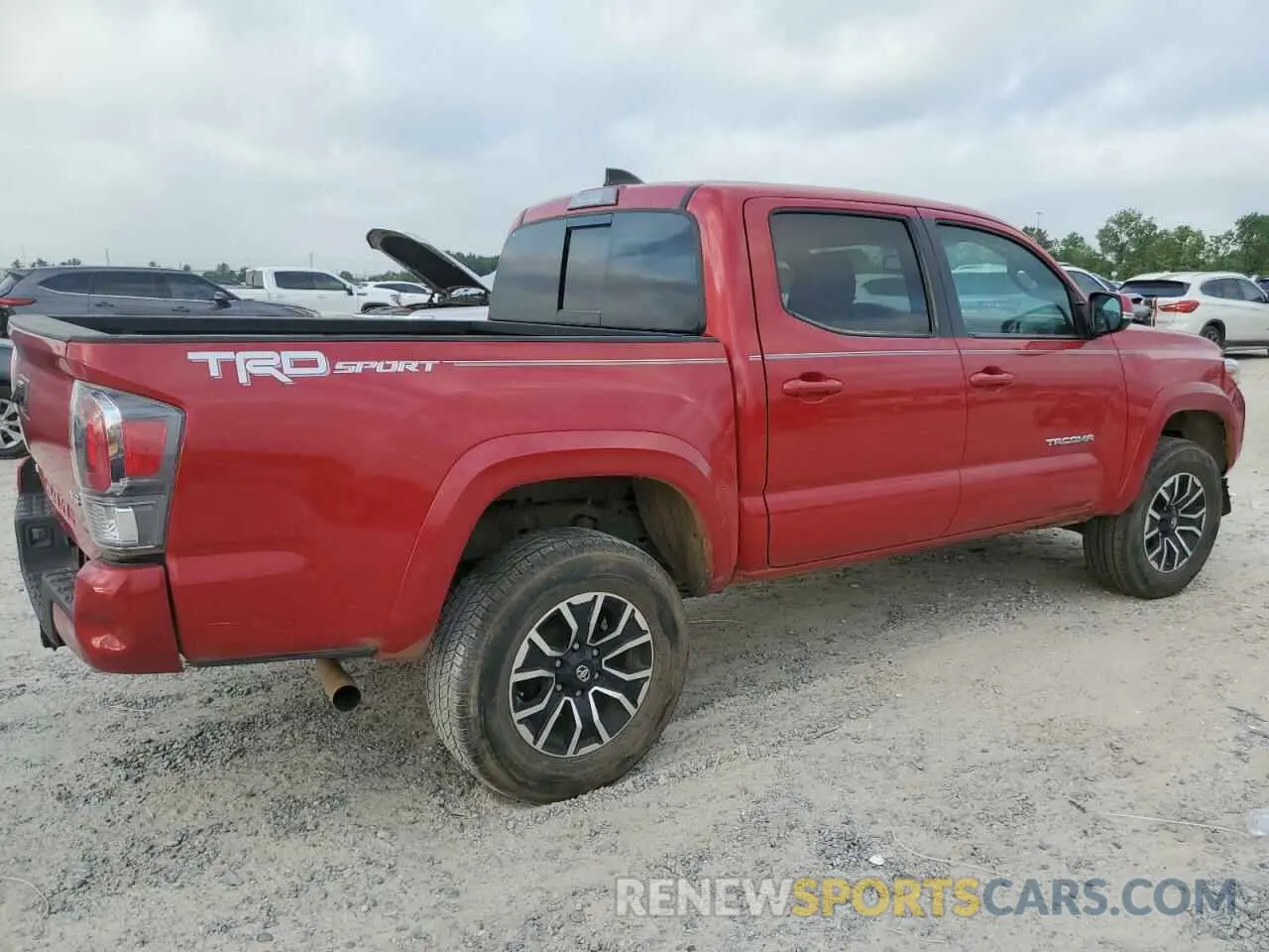 3 fotografías del automóvil dañado 3TMAZ5CN4PM204919 TOYOTA TACOMA 2023