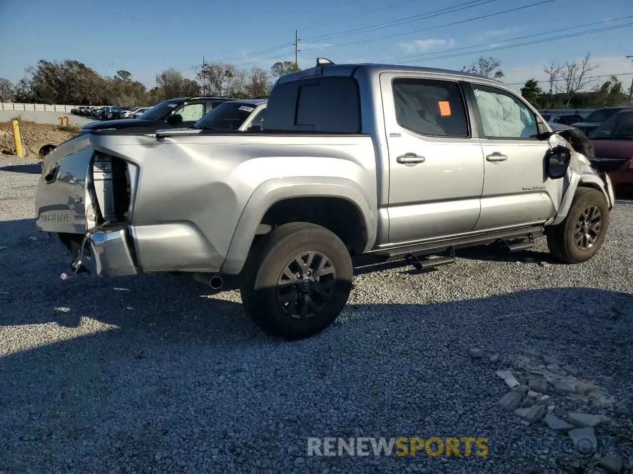 3 fotografías del automóvil dañado 3TMAZ5CN4PM206475 TOYOTA TACOMA 2023