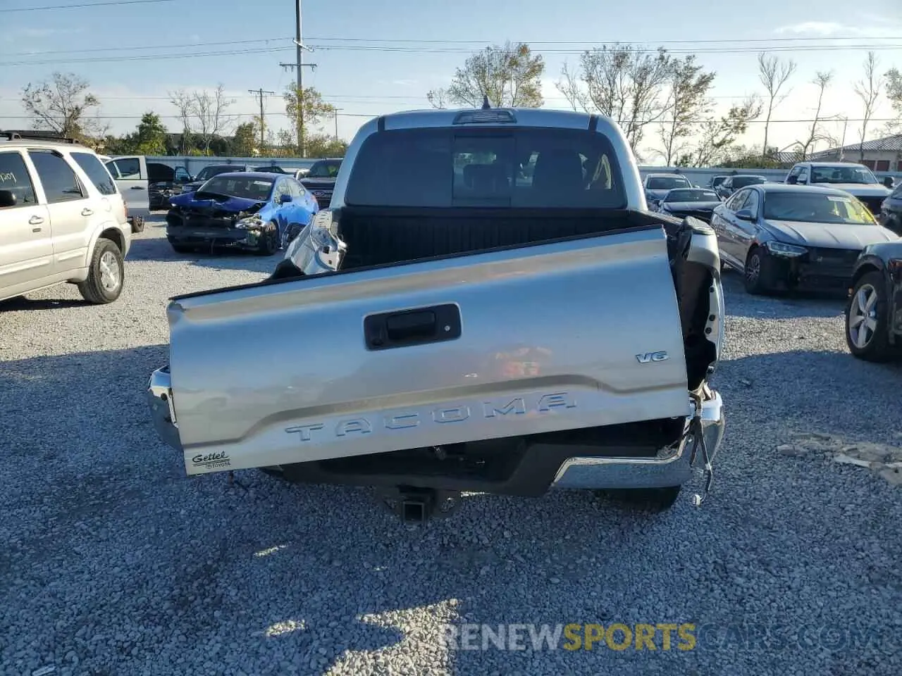 6 fotografías del automóvil dañado 3TMAZ5CN4PM206475 TOYOTA TACOMA 2023