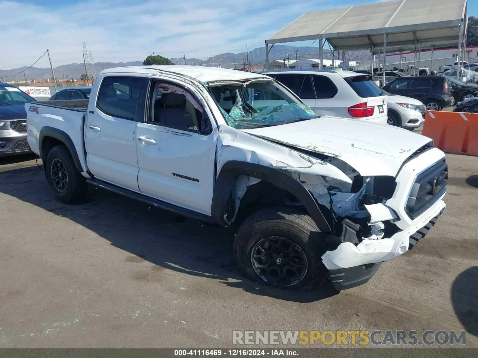1 fotografías del automóvil dañado 3TMAZ5CN5PM198547 TOYOTA TACOMA 2023