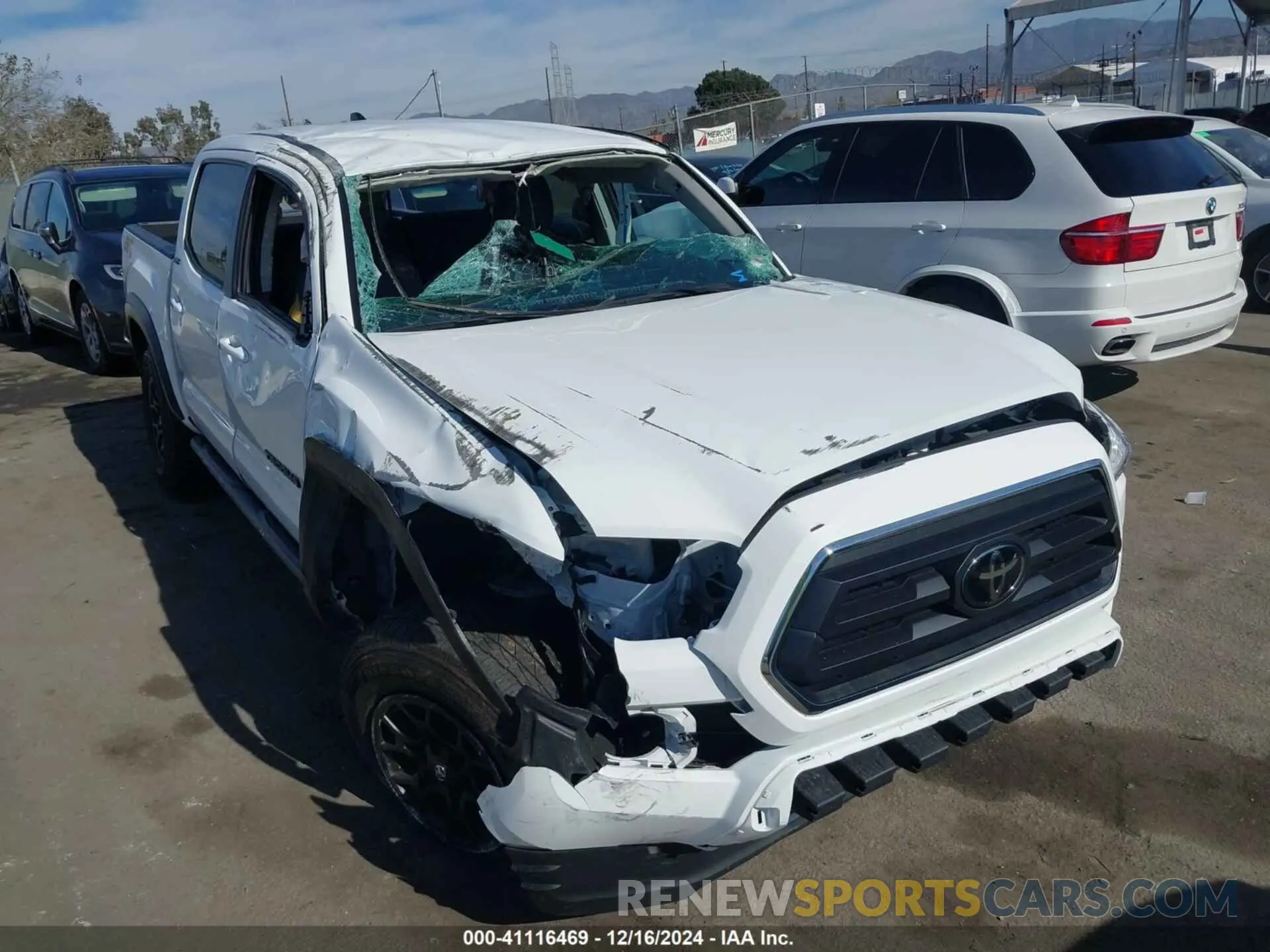 6 fotografías del automóvil dañado 3TMAZ5CN5PM198547 TOYOTA TACOMA 2023