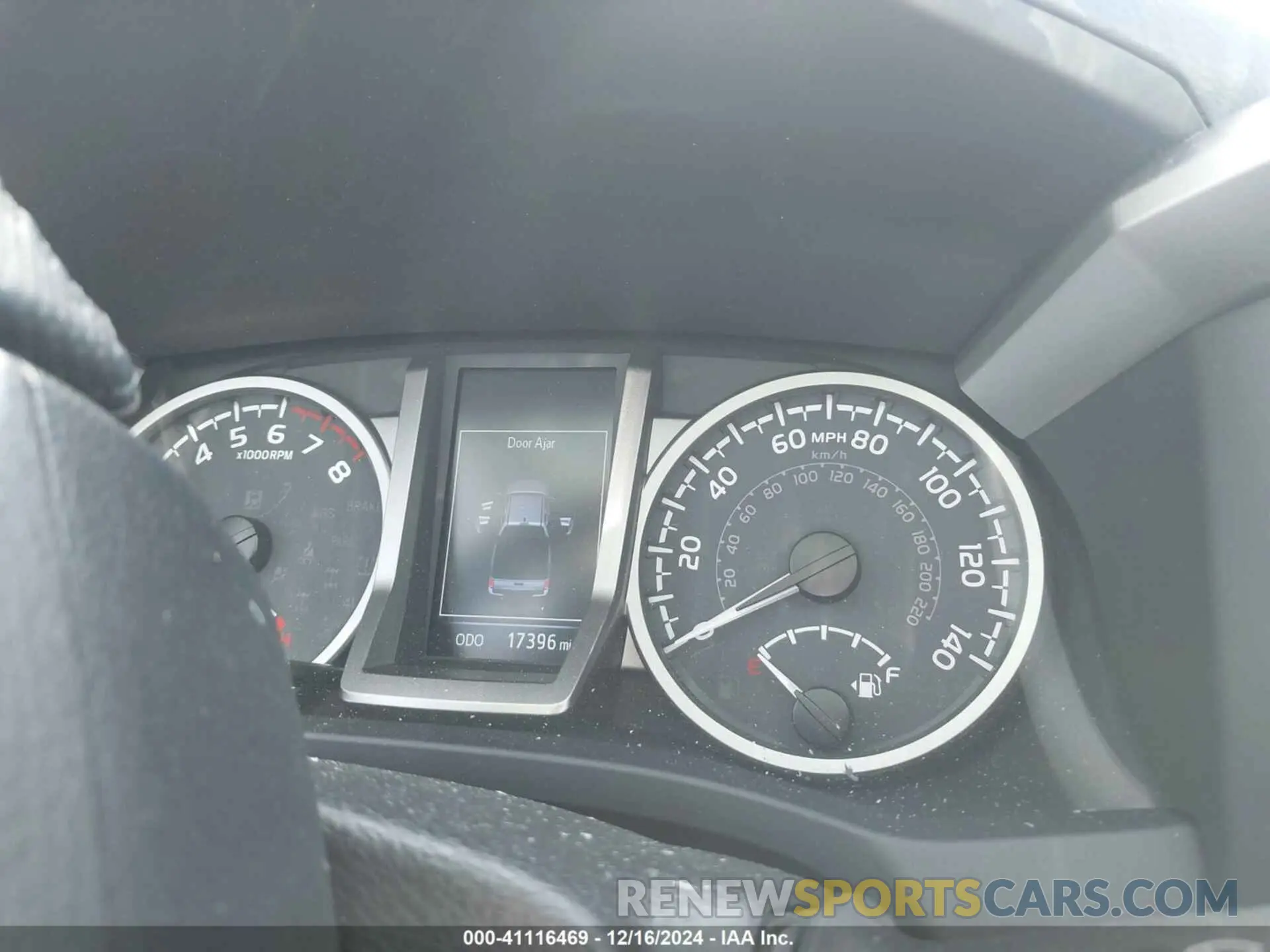 7 fotografías del automóvil dañado 3TMAZ5CN5PM198547 TOYOTA TACOMA 2023