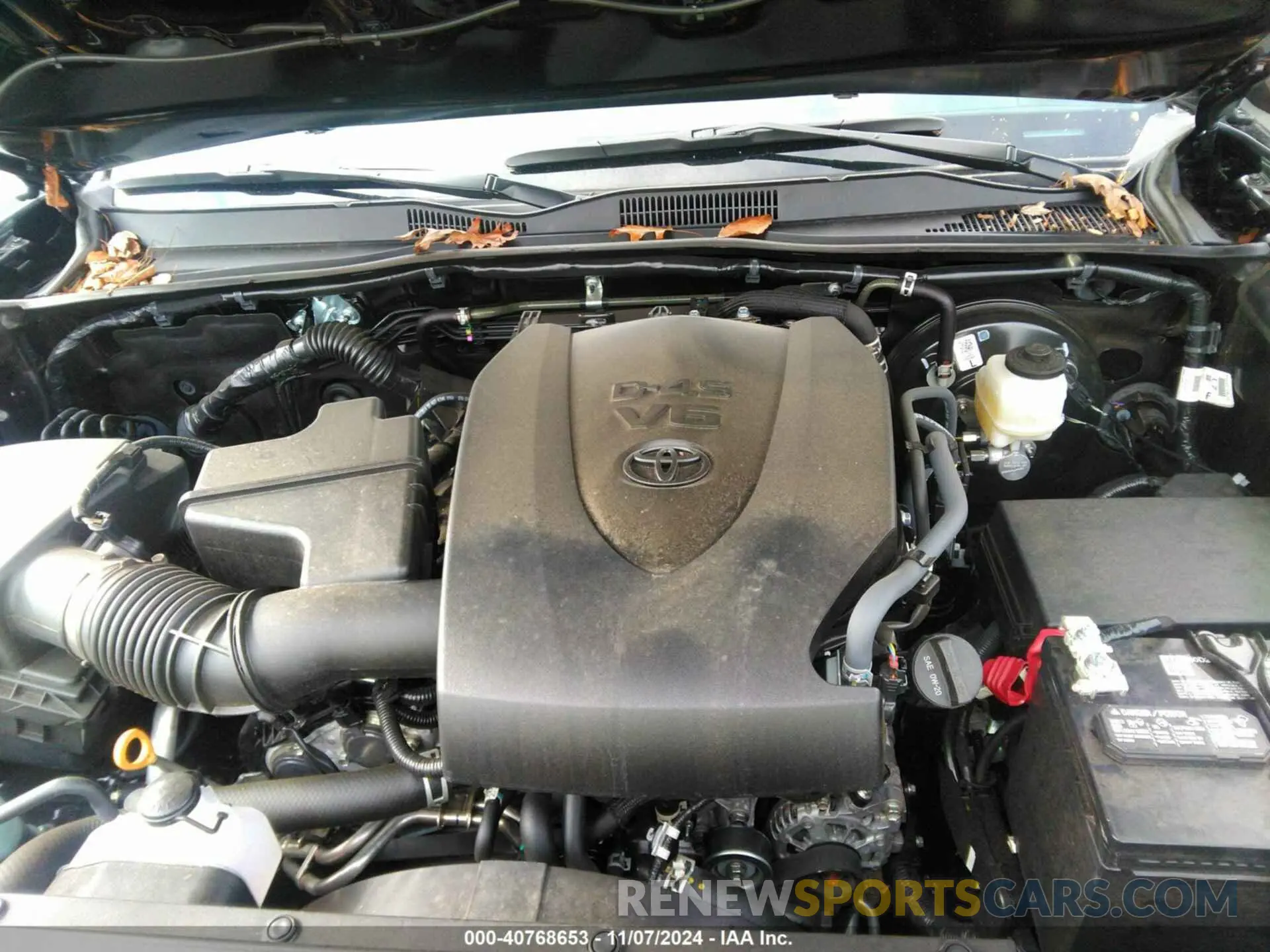 10 fotografías del automóvil dañado 3TMAZ5CN5PM215847 TOYOTA TACOMA 2023