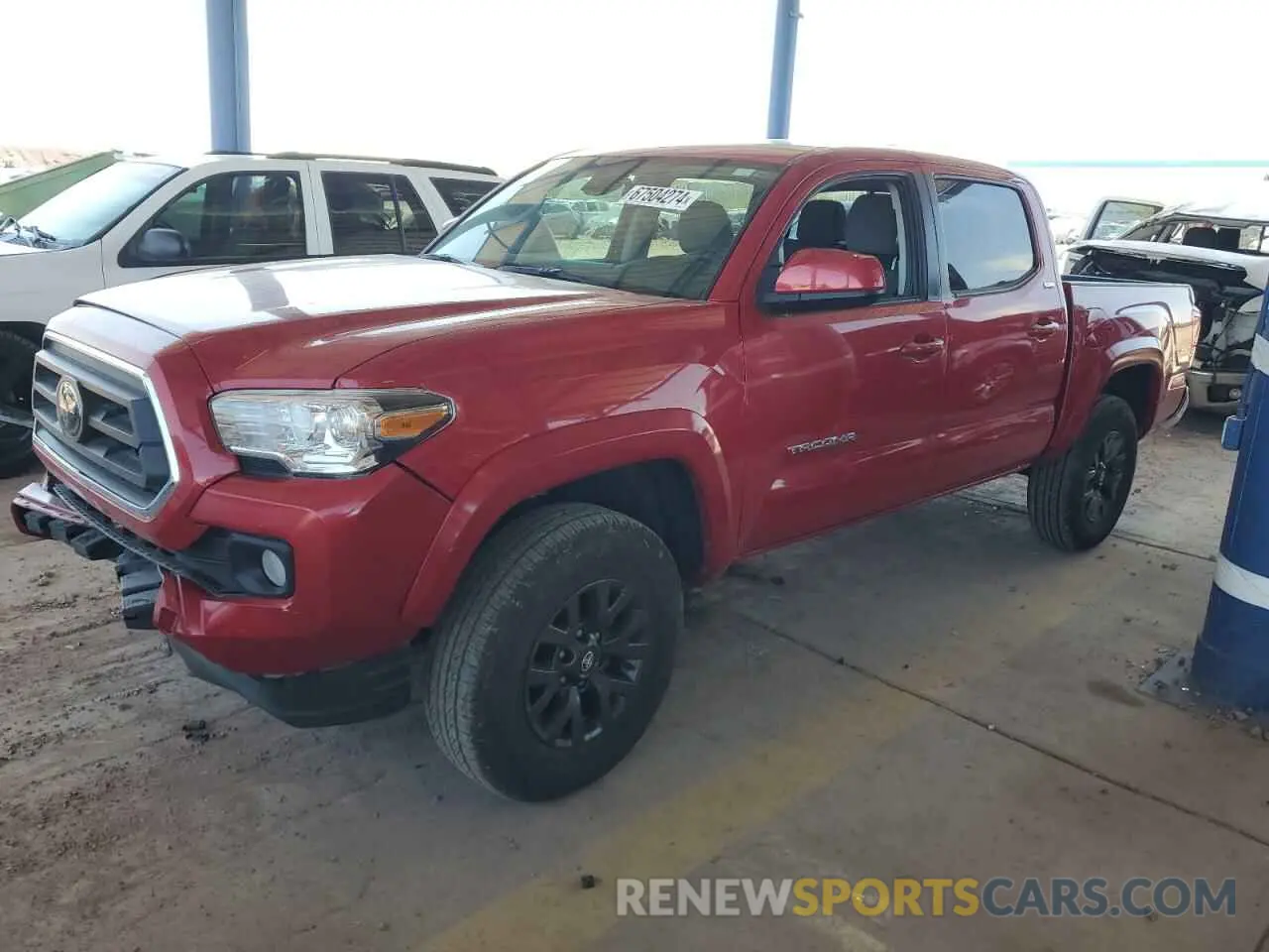 1 fotografías del automóvil dañado 3TMAZ5CN6PM203495 TOYOTA TACOMA 2023