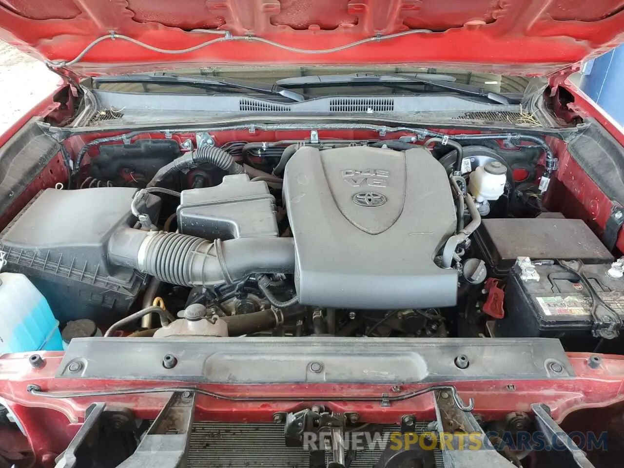 11 fotografías del automóvil dañado 3TMAZ5CN6PM203495 TOYOTA TACOMA 2023