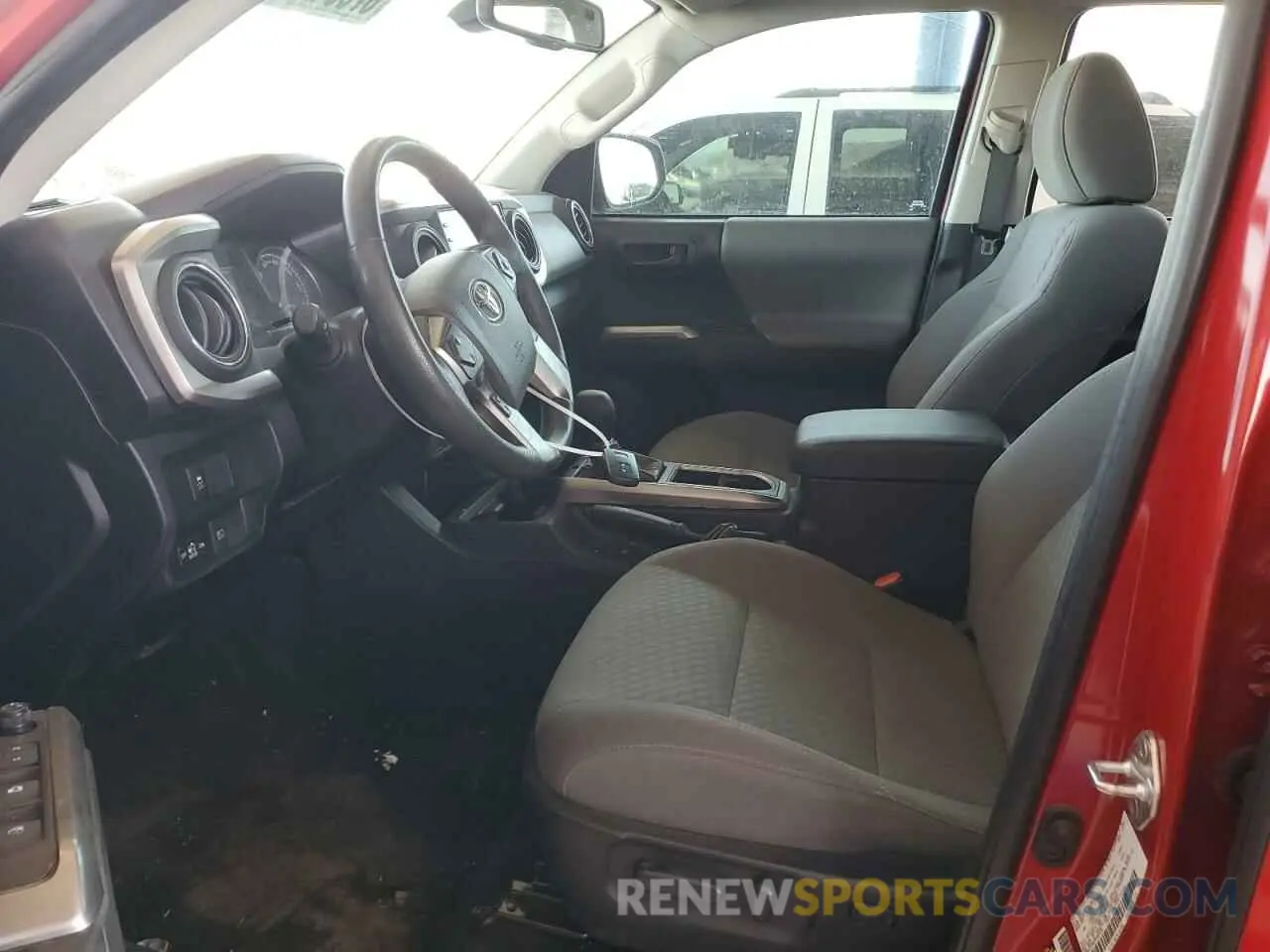 7 fotografías del automóvil dañado 3TMAZ5CN6PM203495 TOYOTA TACOMA 2023