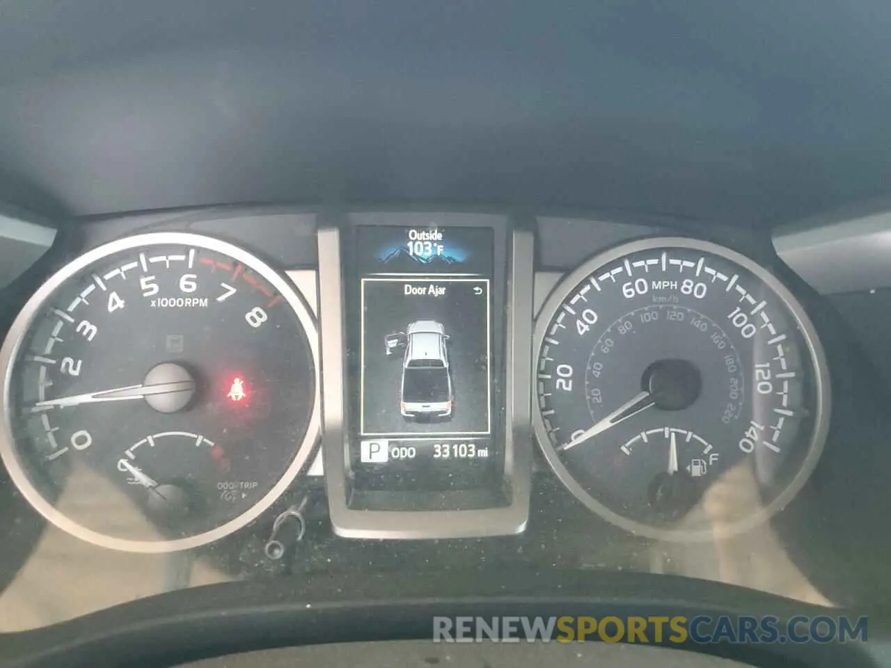 9 fotografías del automóvil dañado 3TMAZ5CN6PM203495 TOYOTA TACOMA 2023
