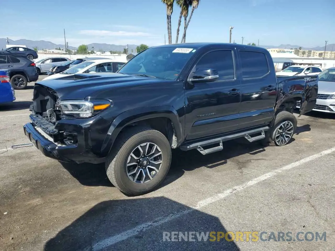 1 fotografías del automóvil dañado 3TMAZ5CN6PM203688 TOYOTA TACOMA 2023