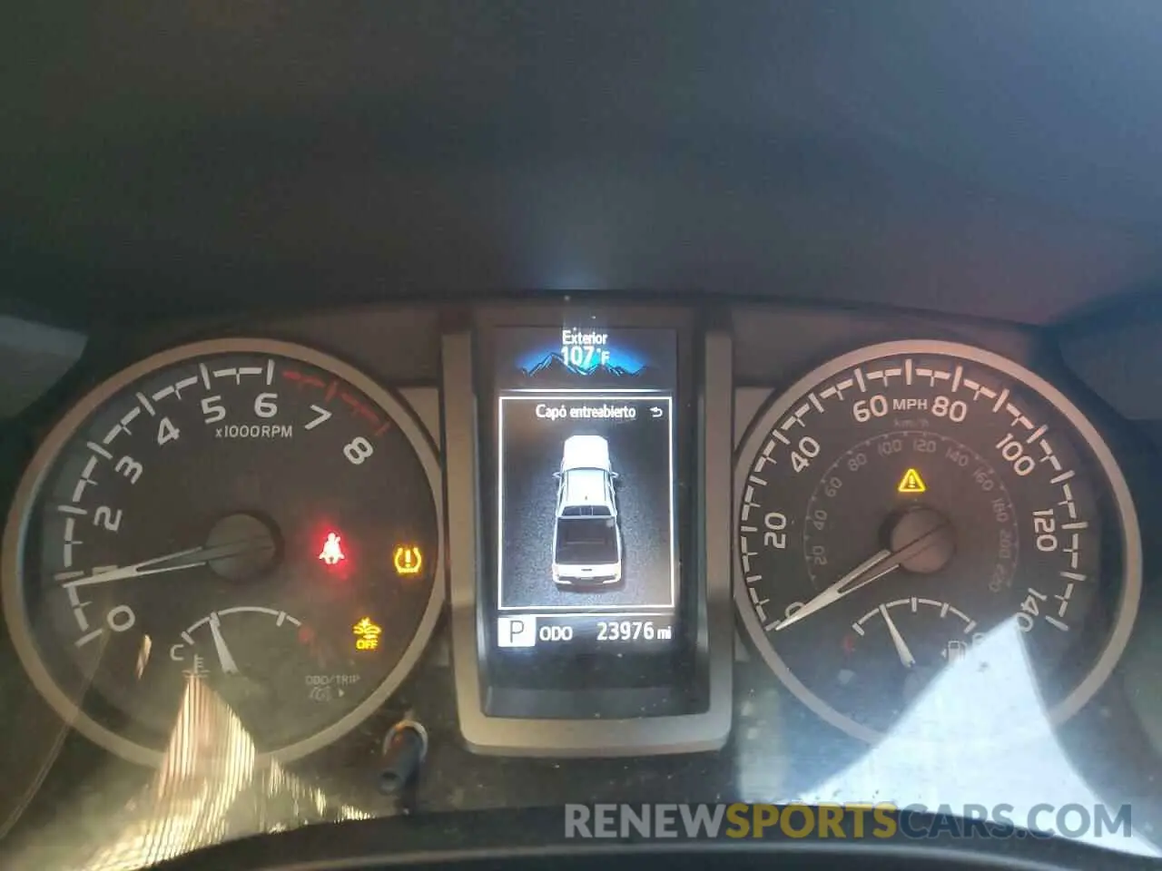 9 fotografías del automóvil dañado 3TMAZ5CN6PM203688 TOYOTA TACOMA 2023