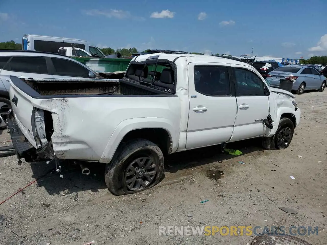 3 fotografías del automóvil dañado 3TMAZ5CN6PM215064 TOYOTA TACOMA 2023