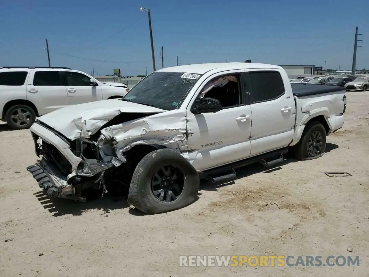 1 fotografías del automóvil dañado 3TMAZ5CN7PM201884 TOYOTA TACOMA 2023
