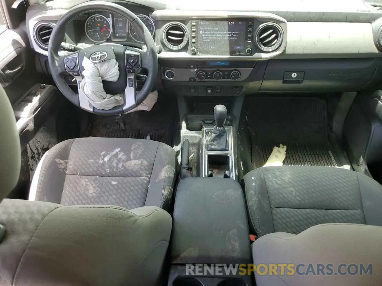 8 fotografías del automóvil dañado 3TMAZ5CN7PM201884 TOYOTA TACOMA 2023