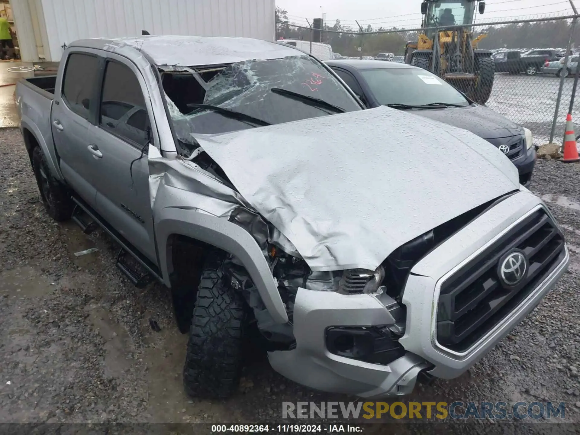 6 fotografías del automóvil dañado 3TMAZ5CN7PM204669 TOYOTA TACOMA 2023