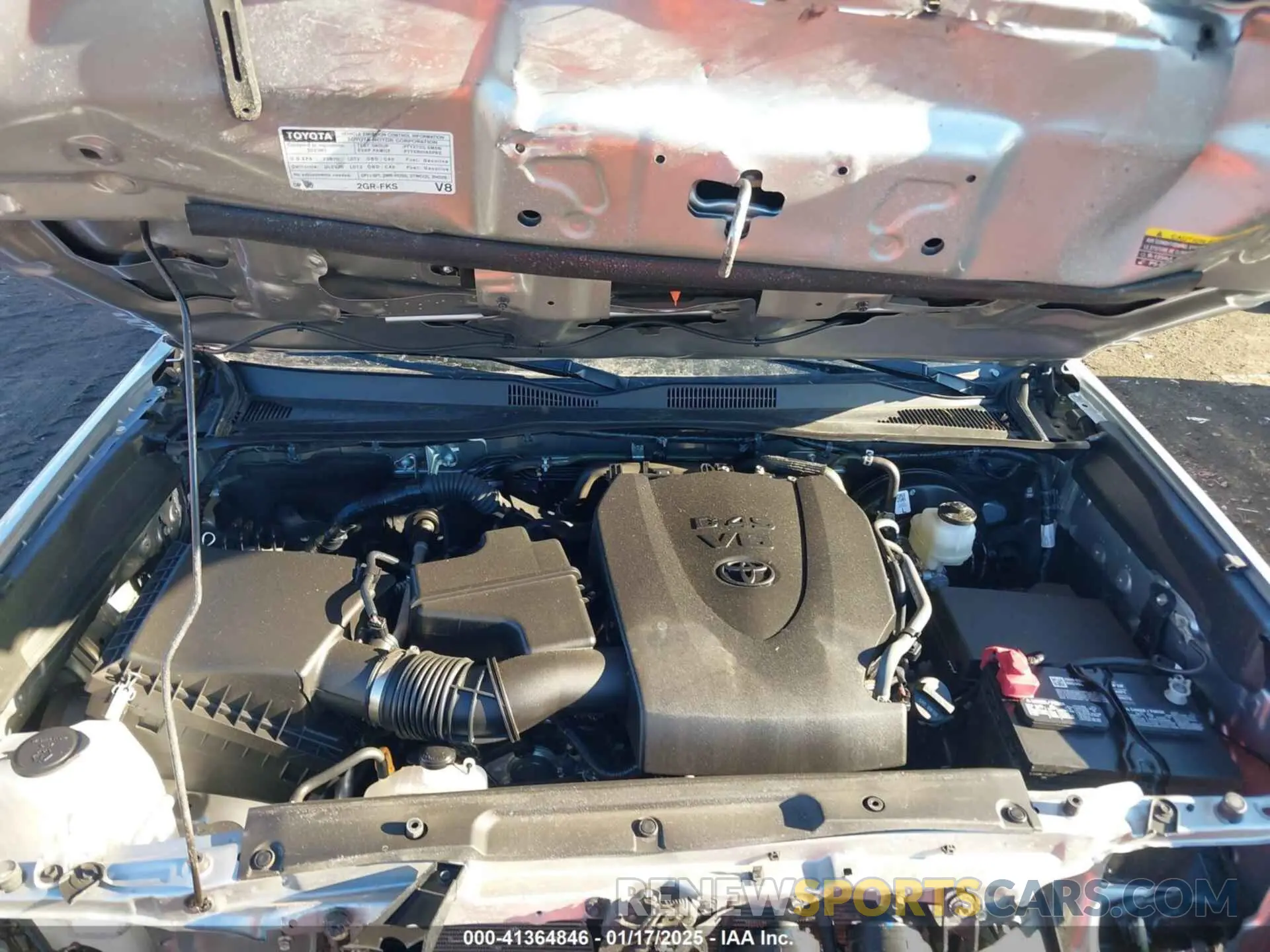 10 fotografías del automóvil dañado 3TMAZ5CN7PM213050 TOYOTA TACOMA 2023