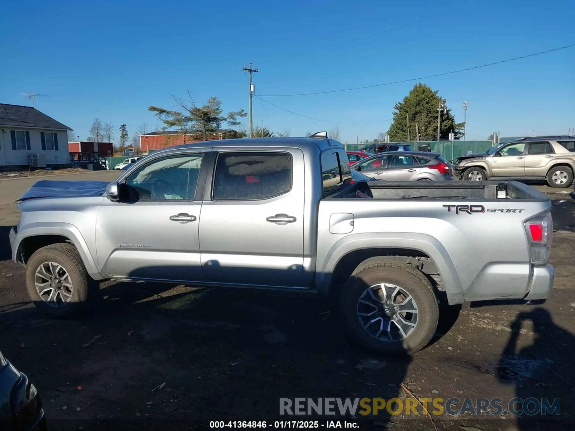 14 fotografías del automóvil dañado 3TMAZ5CN7PM213050 TOYOTA TACOMA 2023