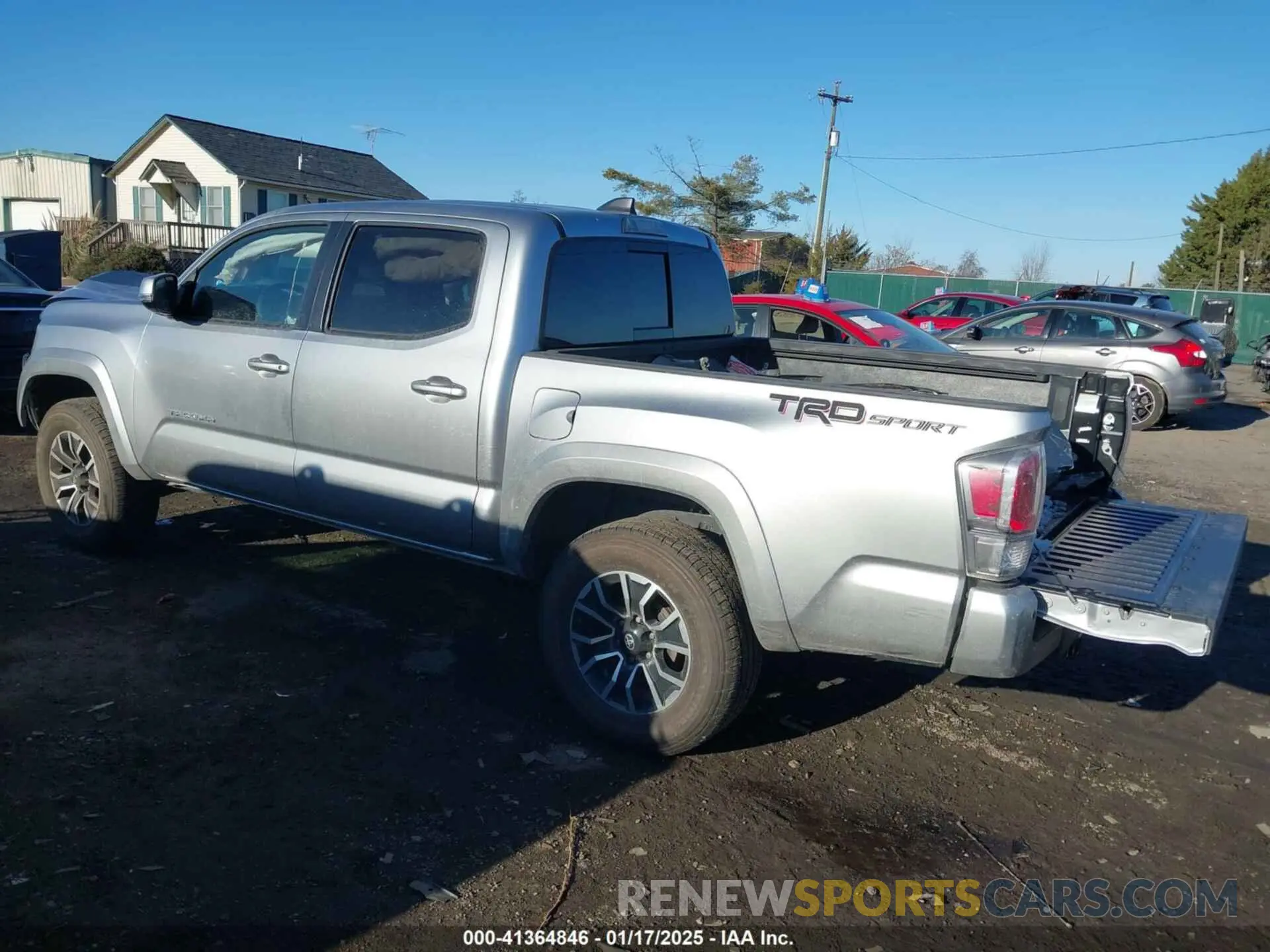 3 fotografías del automóvil dañado 3TMAZ5CN7PM213050 TOYOTA TACOMA 2023