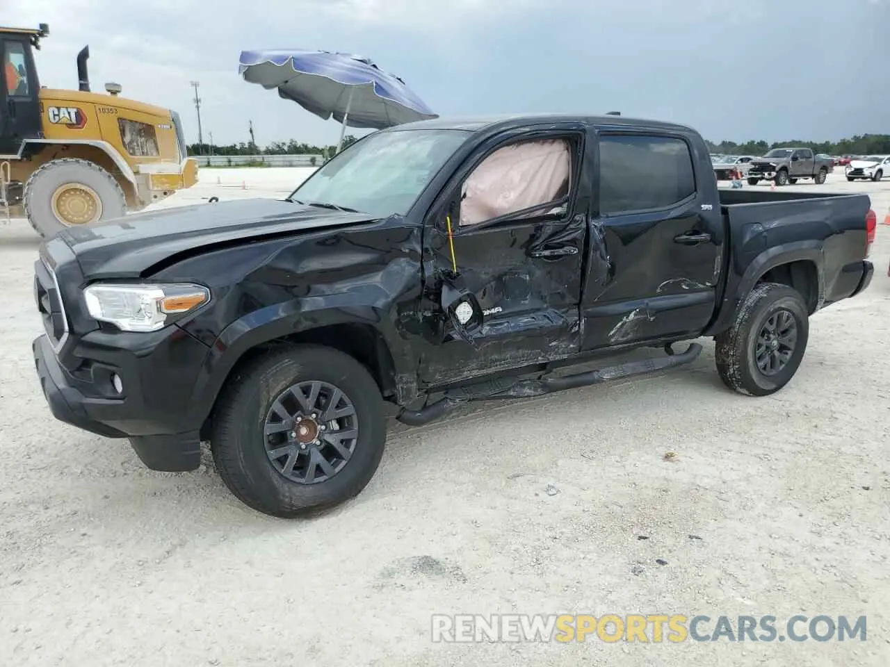 1 fotografías del automóvil dañado 3TMAZ5CN7PM213971 TOYOTA TACOMA 2023