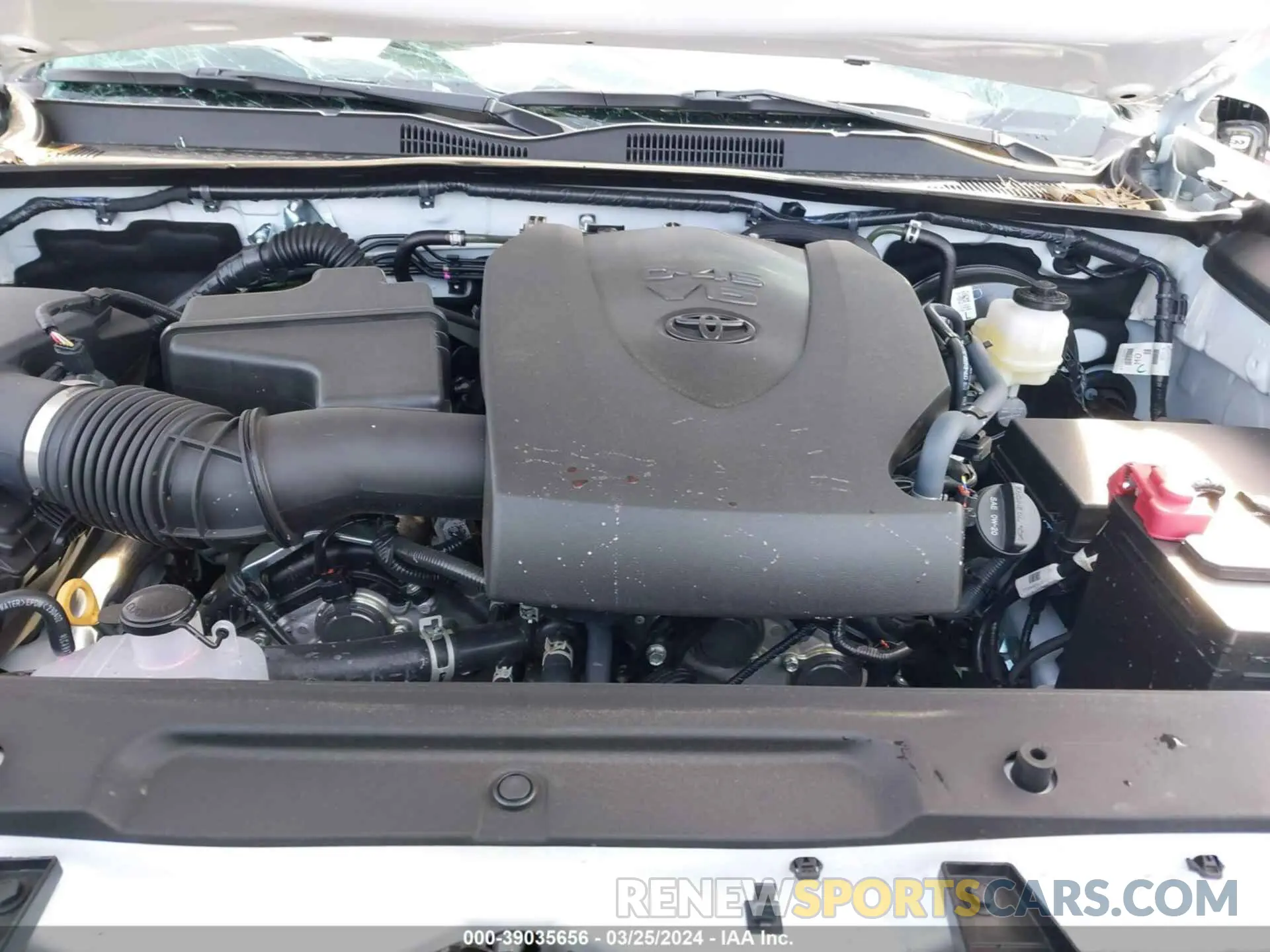 10 fotografías del automóvil dañado 3TMAZ5CN7PM217373 TOYOTA TACOMA 2023