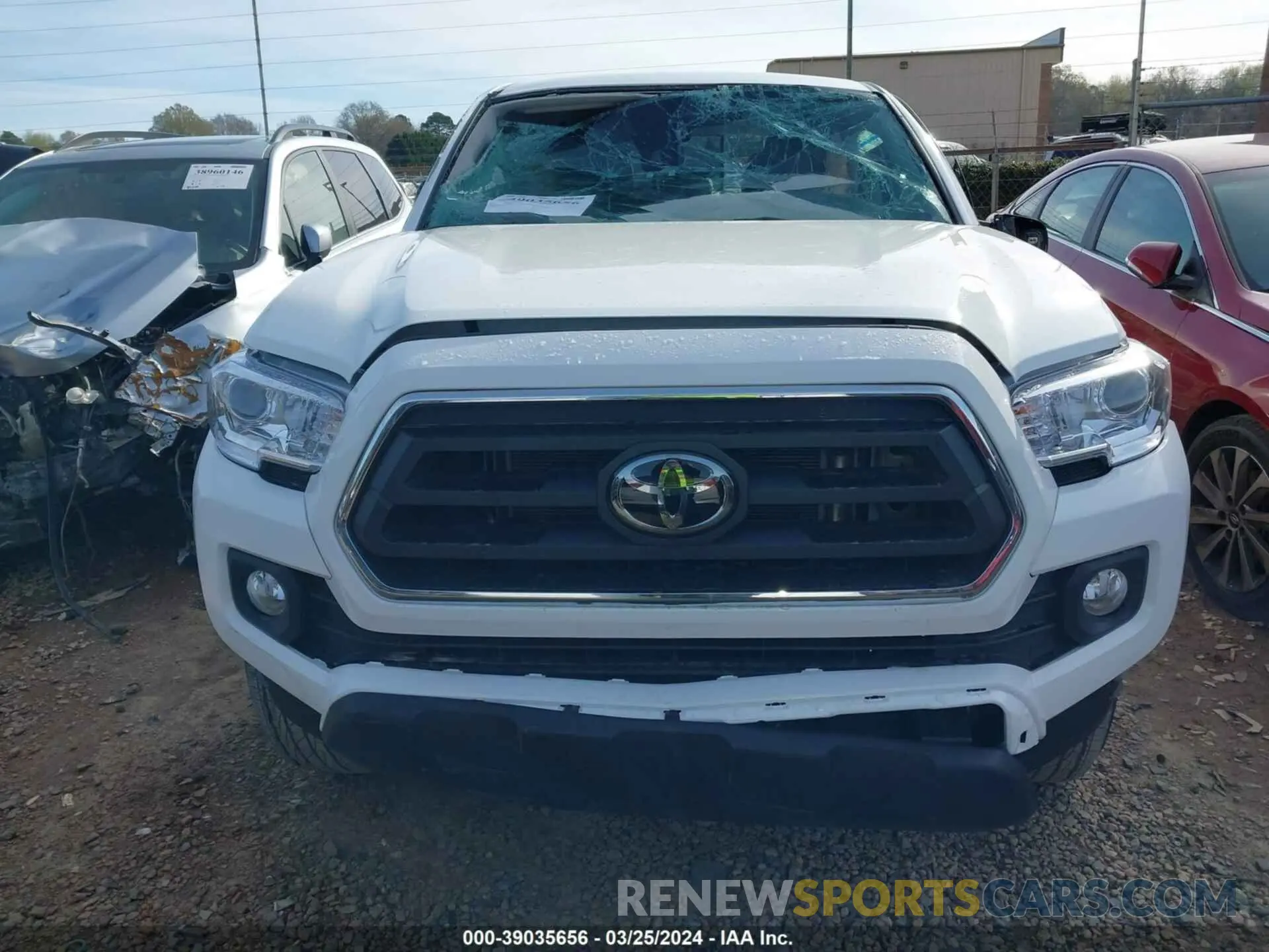 12 fotografías del automóvil dañado 3TMAZ5CN7PM217373 TOYOTA TACOMA 2023