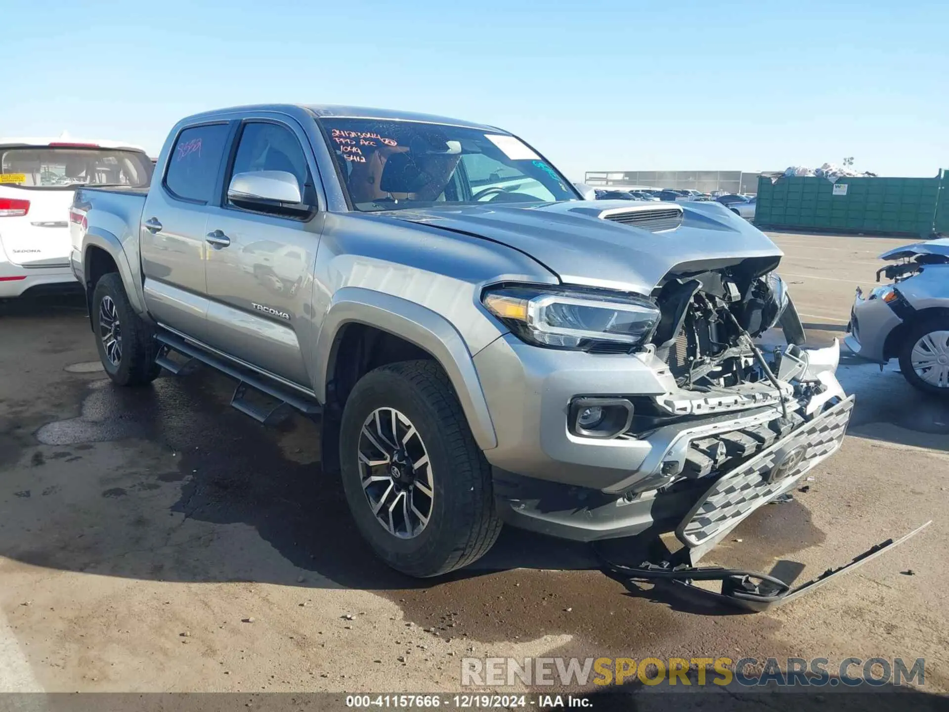 1 fotografías del automóvil dañado 3TMAZ5CN8PM205412 TOYOTA TACOMA 2023
