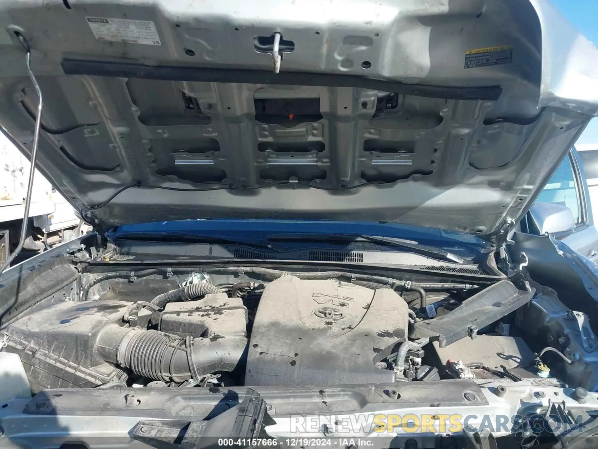 10 fotografías del automóvil dañado 3TMAZ5CN8PM205412 TOYOTA TACOMA 2023