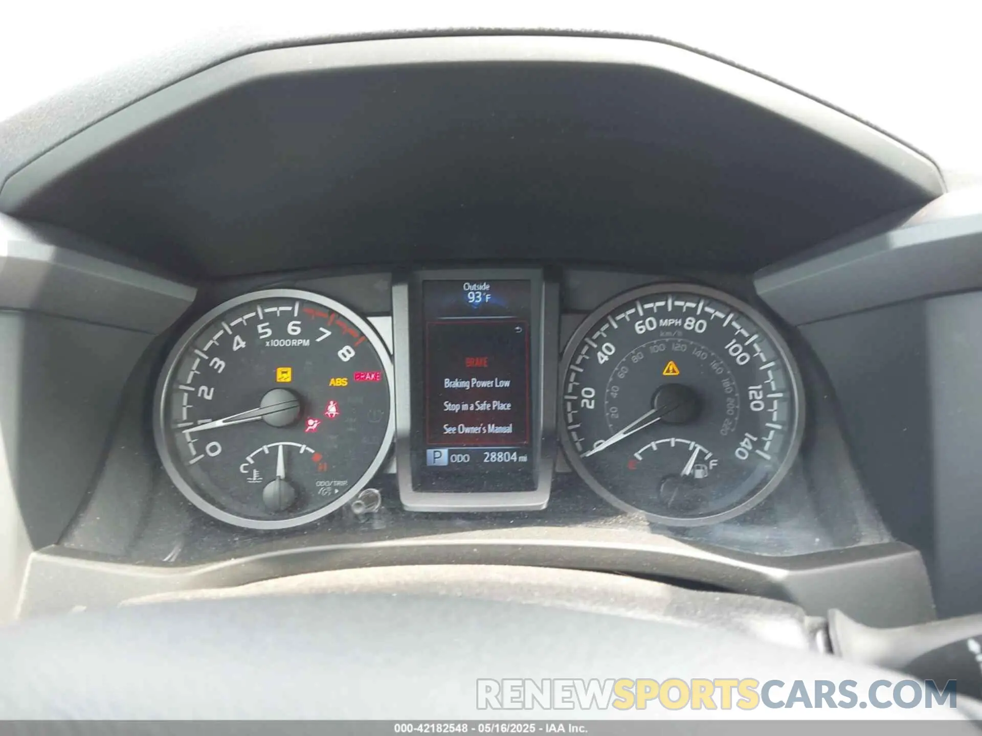 7 fotografías del automóvil dañado 3TMAZ5CN8PM214756 TOYOTA TACOMA 2023