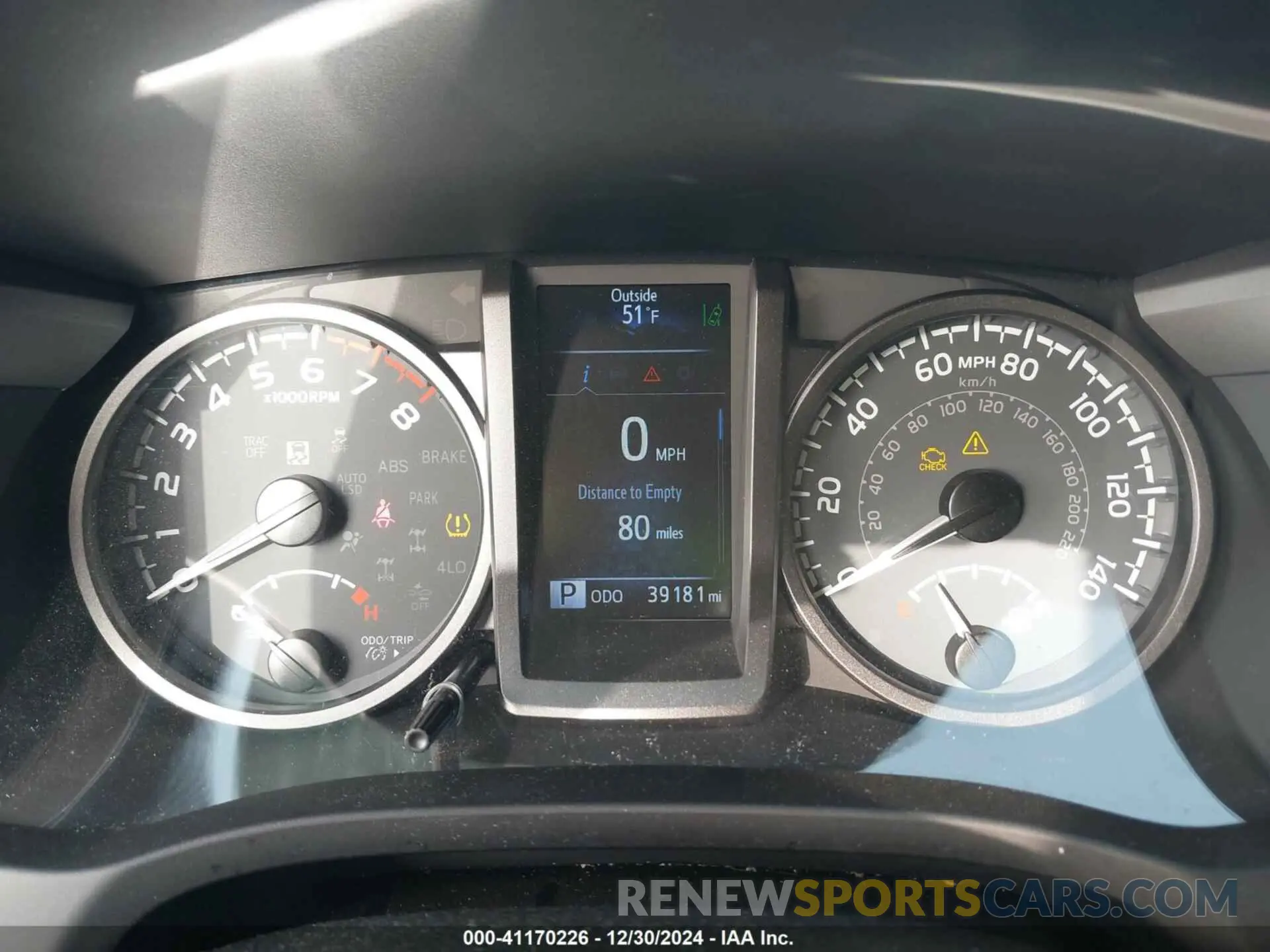 7 fotografías del automóvil dañado 3TMAZ5CNXPM204942 TOYOTA TACOMA 2023