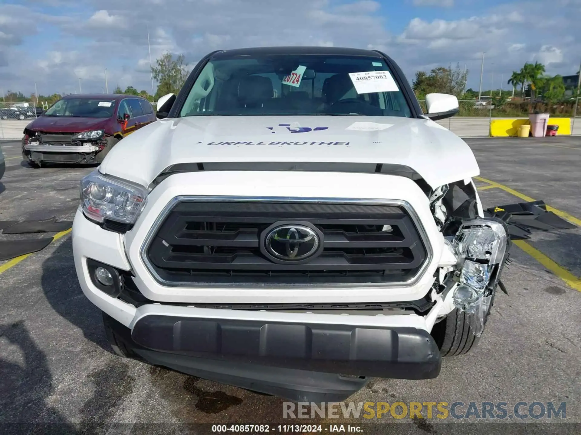 12 fotografías del automóvil dañado 3TMBZ5DN0PM039311 TOYOTA TACOMA 2023