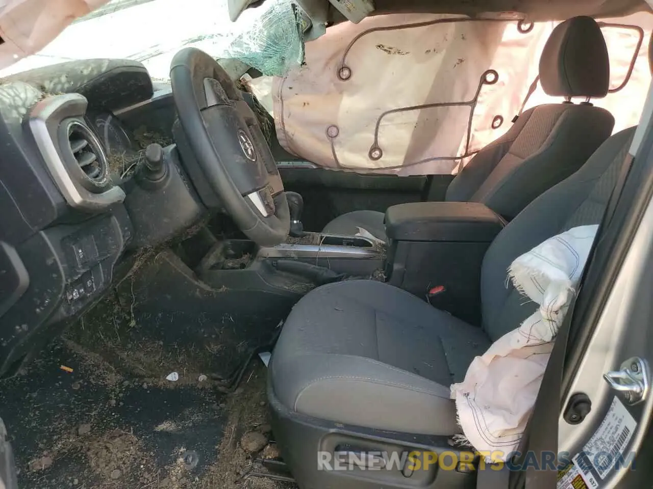 7 fotografías del automóvil dañado 3TMBZ5DN1PM040211 TOYOTA TACOMA 2023