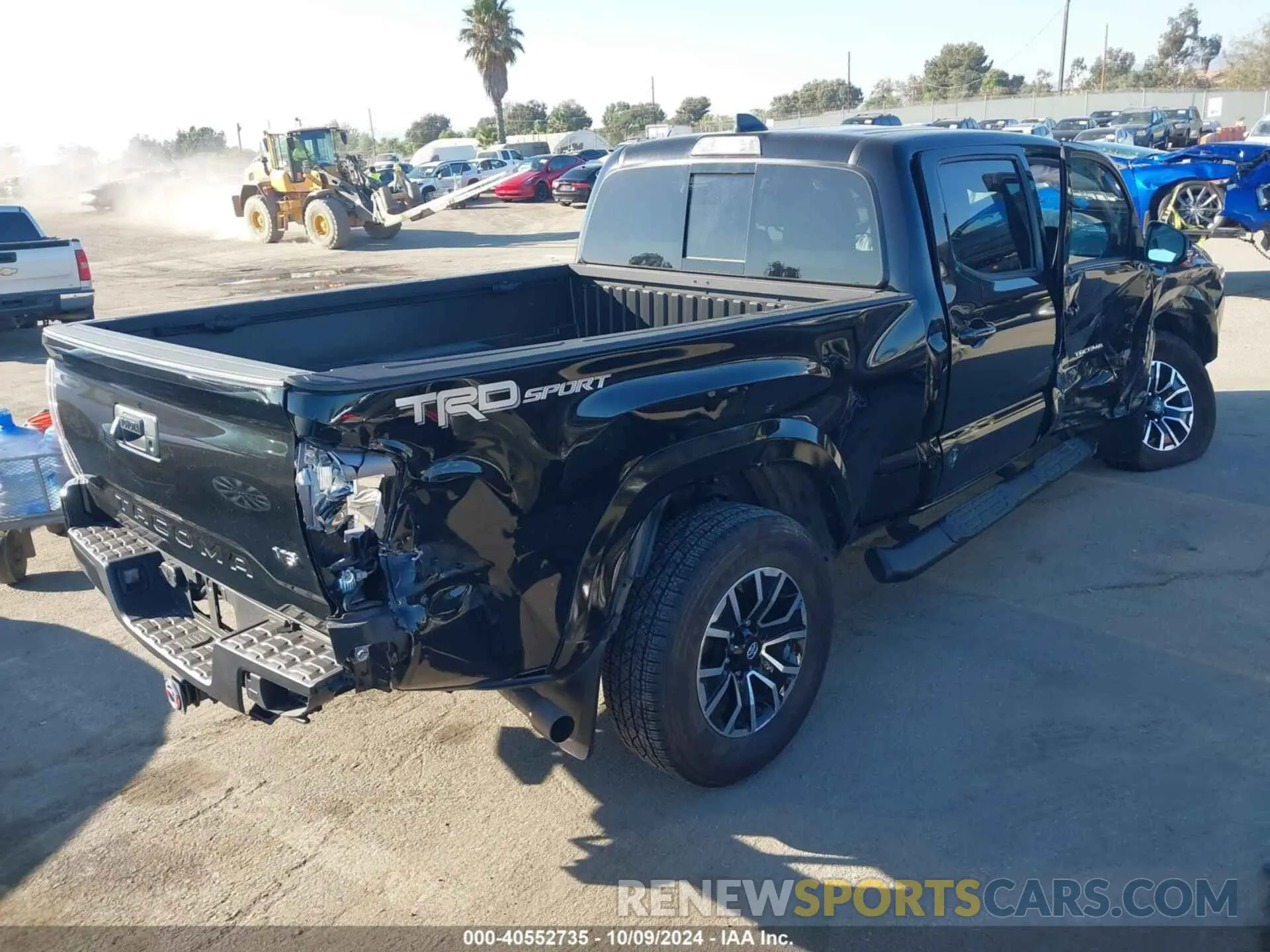 4 fotografías del automóvil dañado 3TMBZ5DN2PM040802 TOYOTA TACOMA 2023