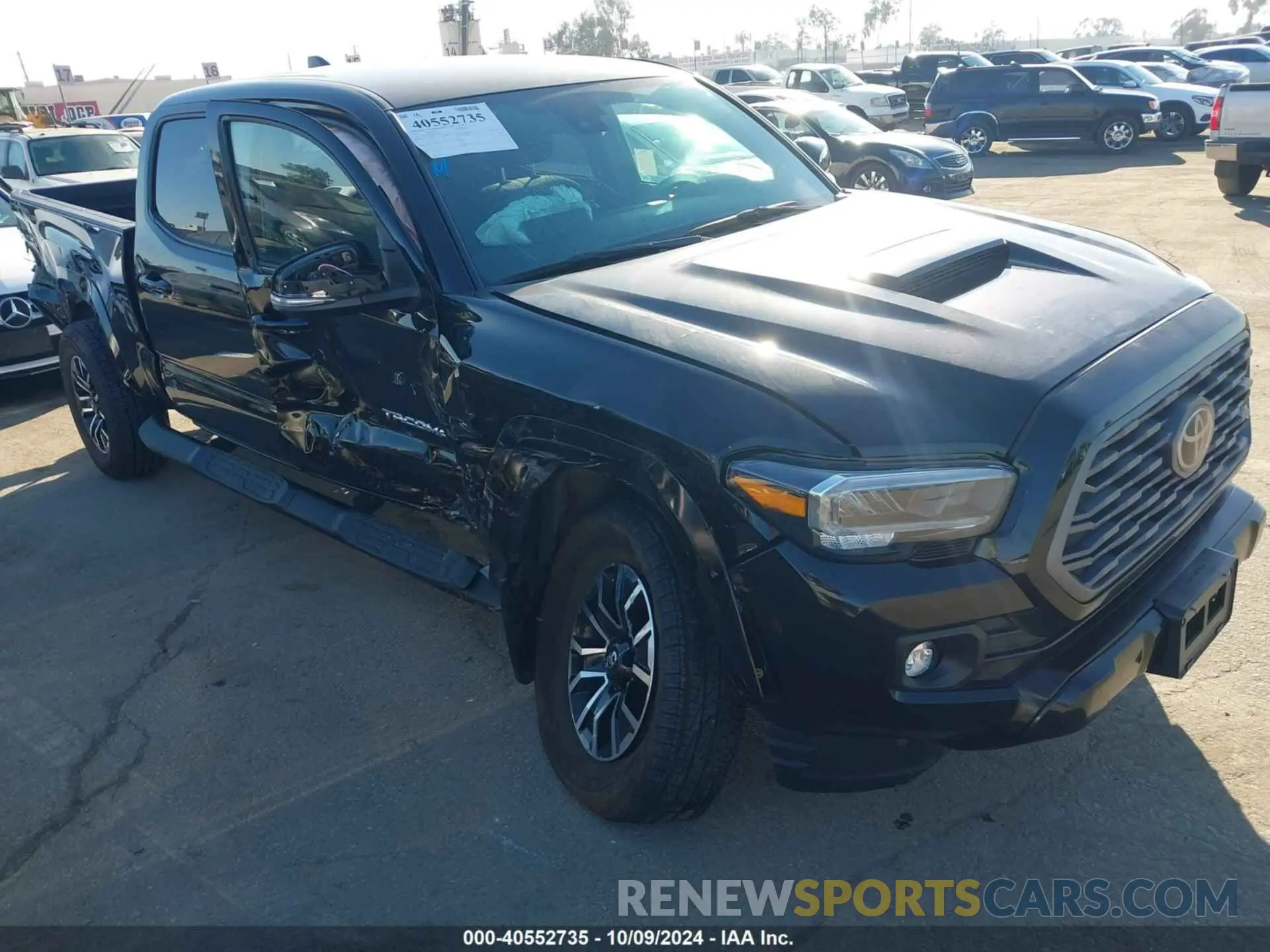 6 fotografías del automóvil dañado 3TMBZ5DN2PM040802 TOYOTA TACOMA 2023