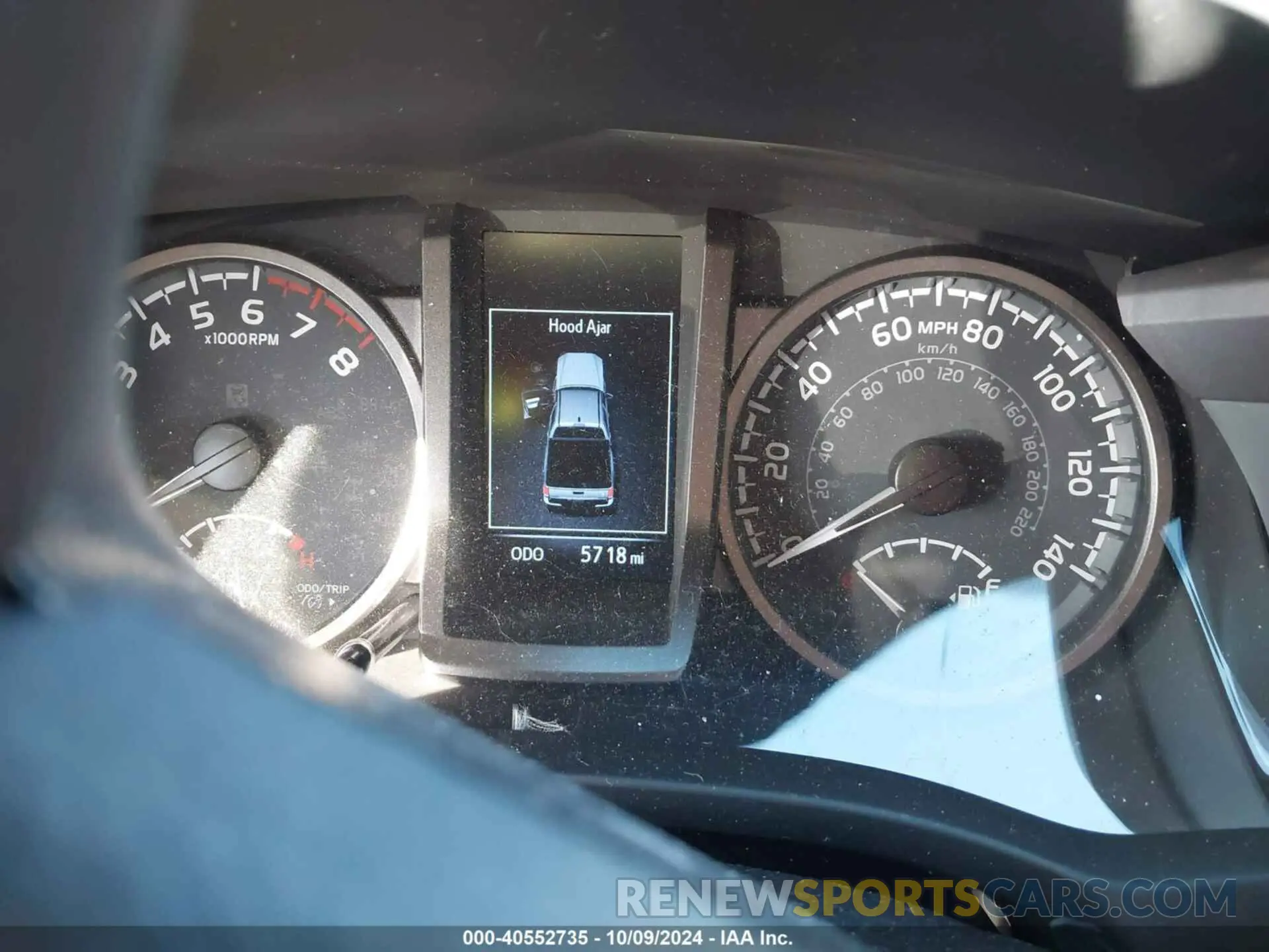 7 fotografías del automóvil dañado 3TMBZ5DN2PM040802 TOYOTA TACOMA 2023