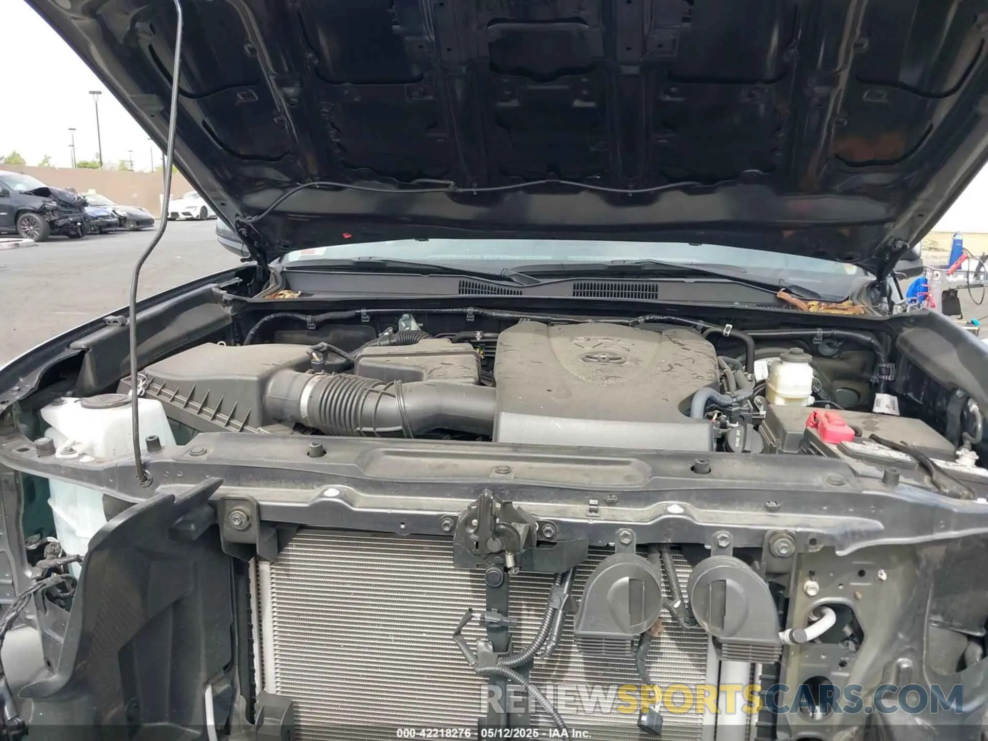 10 fotografías del automóvil dañado 3TMBZ5DN3PM038637 TOYOTA TACOMA 2023