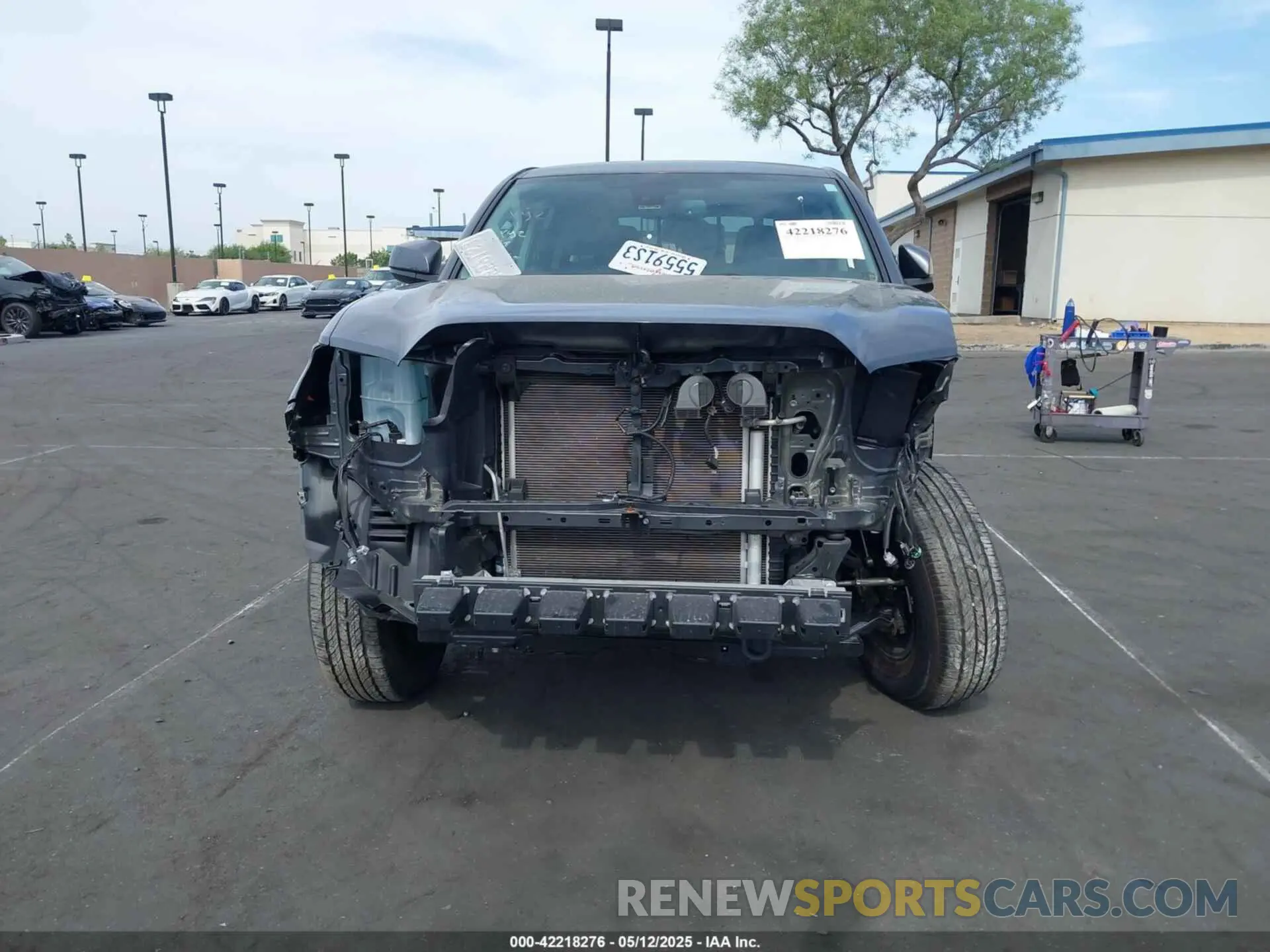 13 fotografías del automóvil dañado 3TMBZ5DN3PM038637 TOYOTA TACOMA 2023